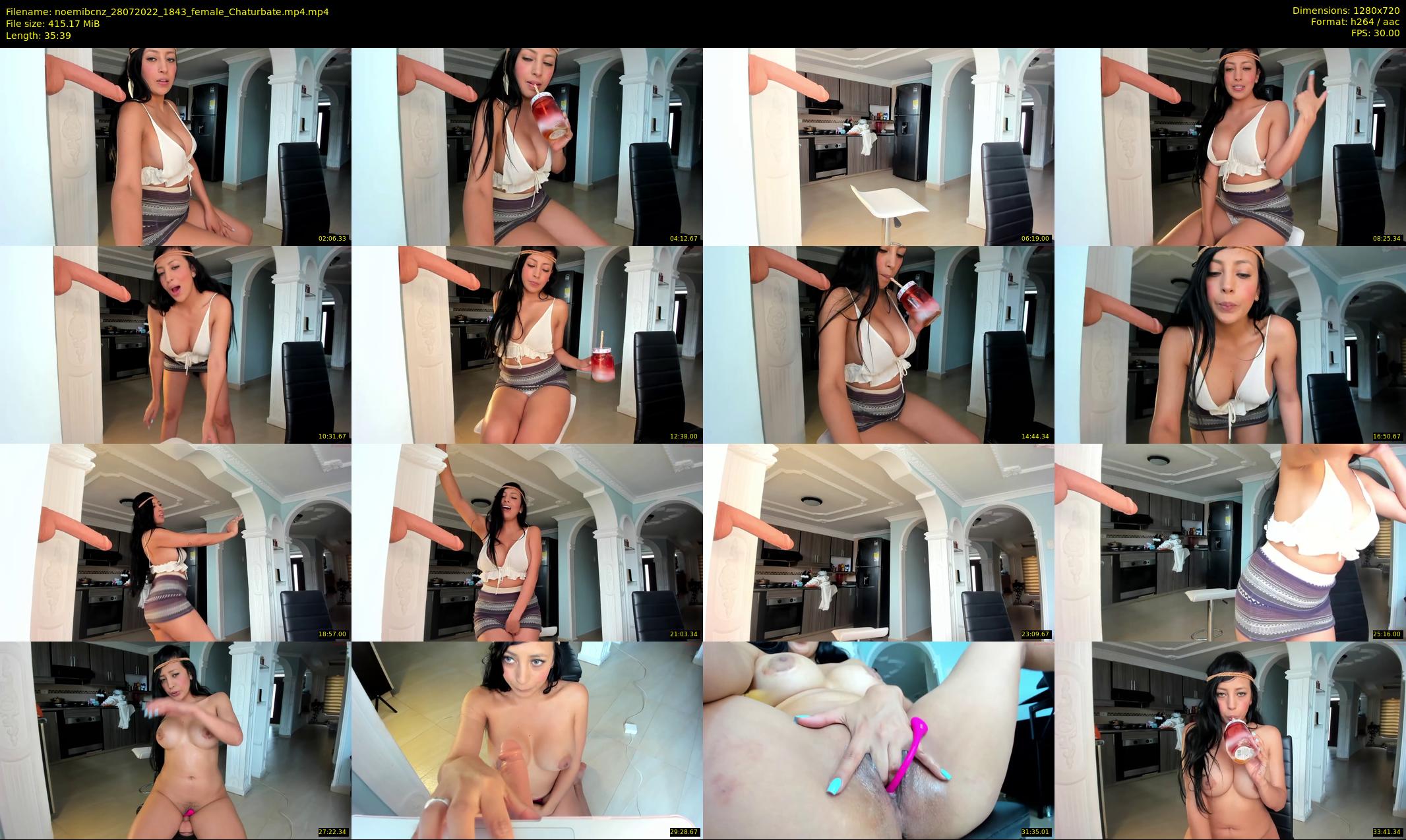noemibcnz — 36 minute Chaturbate couple cam show recording, 720p, Jul 28, 2022