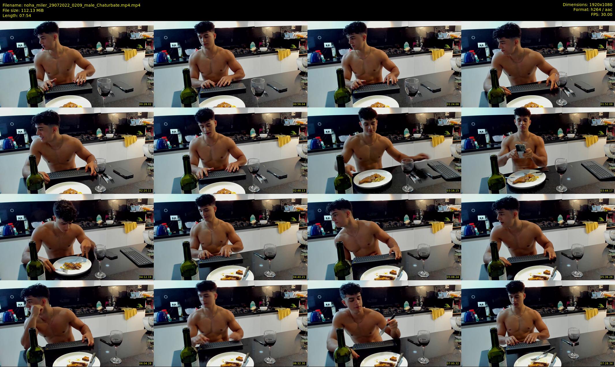 noha_miler — 8 minute Chaturbate male cam show recording, 1080p, Jul 29, 2022