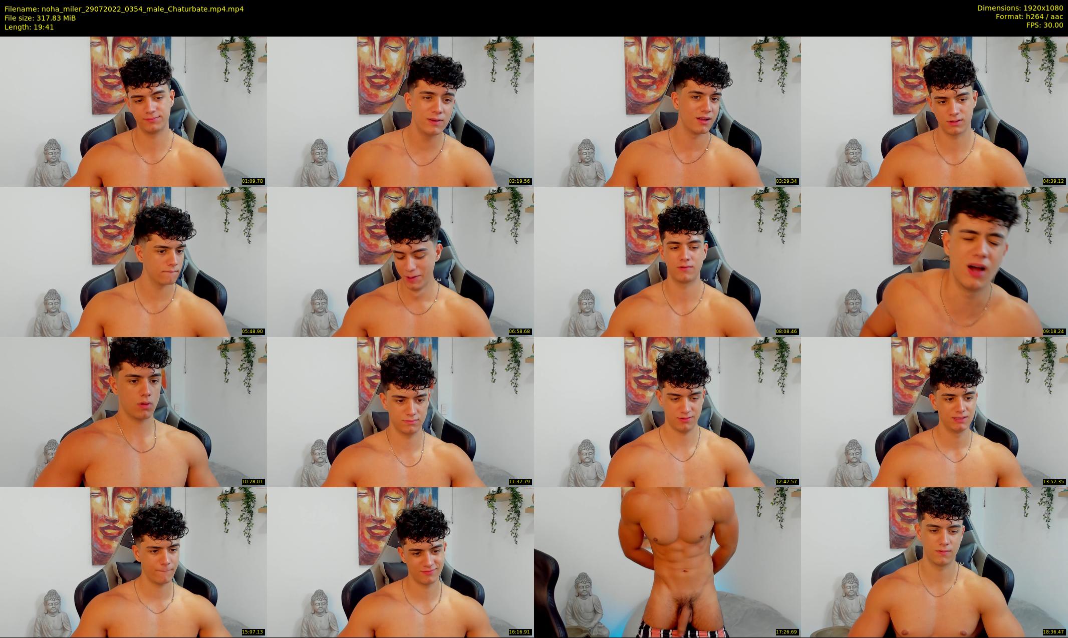 noha_miler — 20 minute Chaturbate male cam show recording, 1080p, Jul 29, 2022