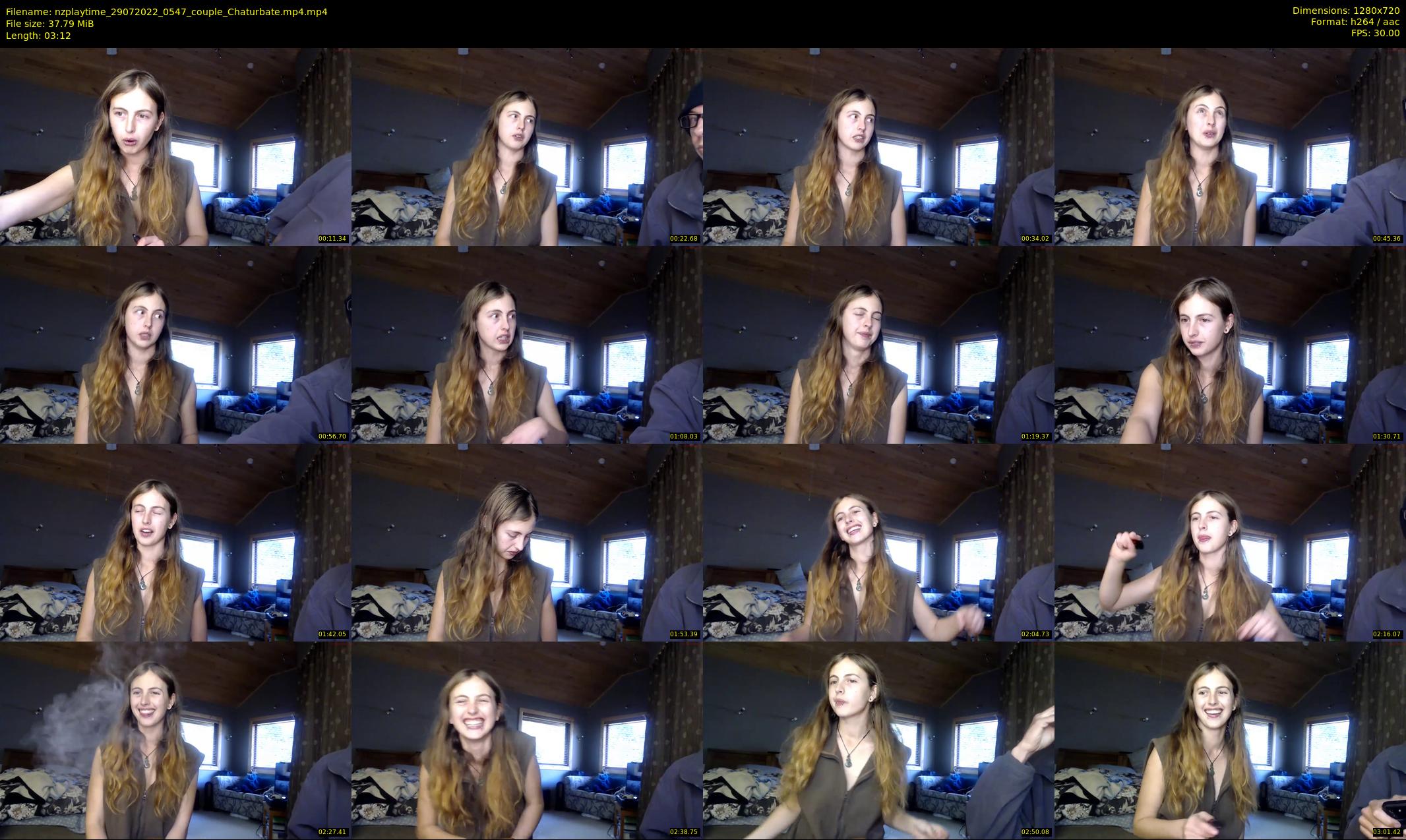 nzplaytime — 4 minute Chaturbate couple cam show recording, 720p, Jul 29, 2022