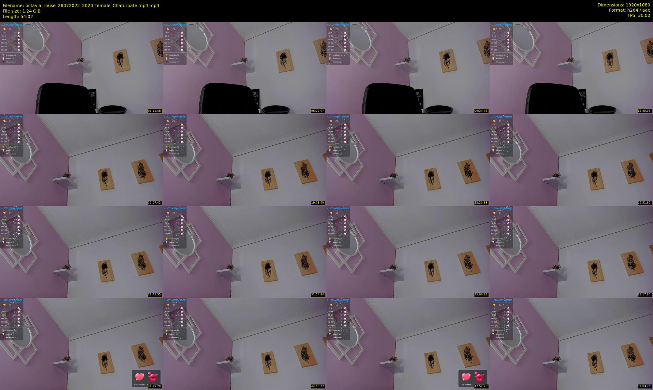 octavia_rouse — 55 minute Chaturbate female cam show recording, 1080p, Jul 28, 2022