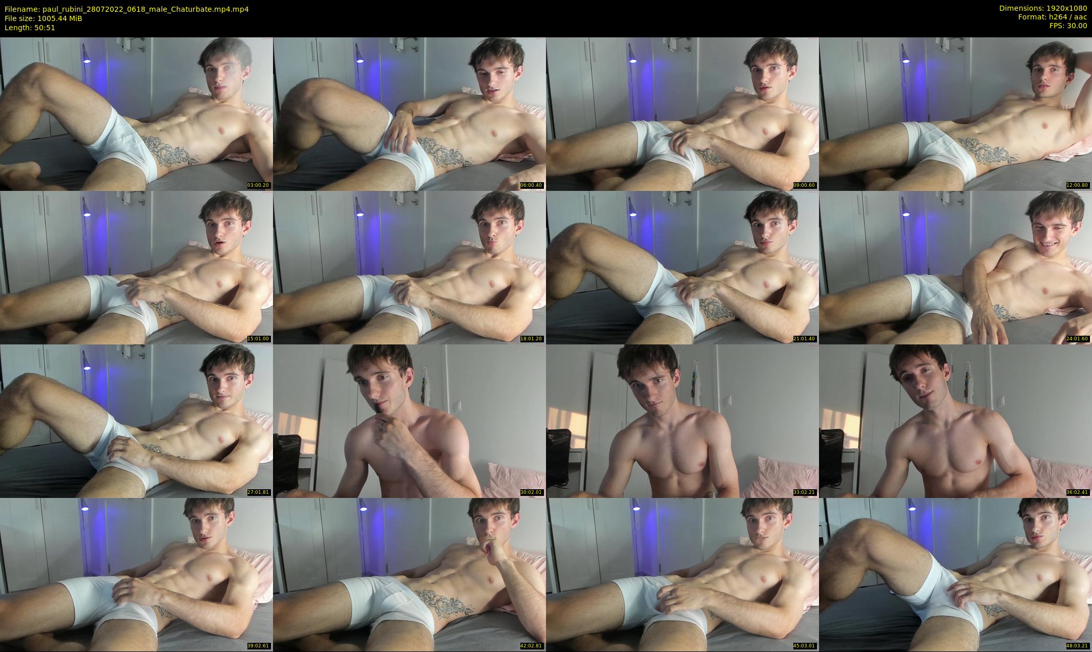 paul_rubini — 51 minute Chaturbate male cam show recording, 1080p, Jul 28, 2022