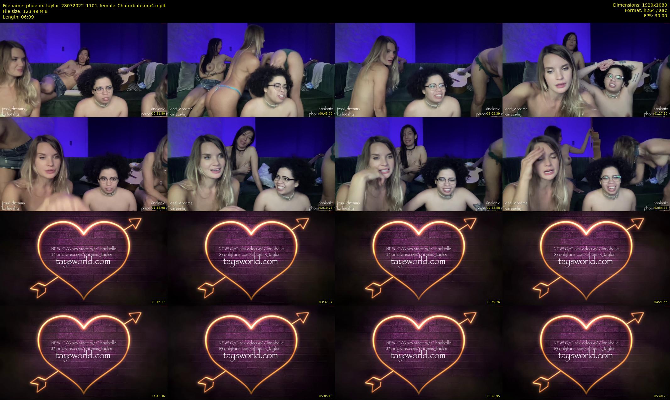 phoenix_taylor — 7 minute Chaturbate female cam show recording, 1080p, Jul 28, 2022