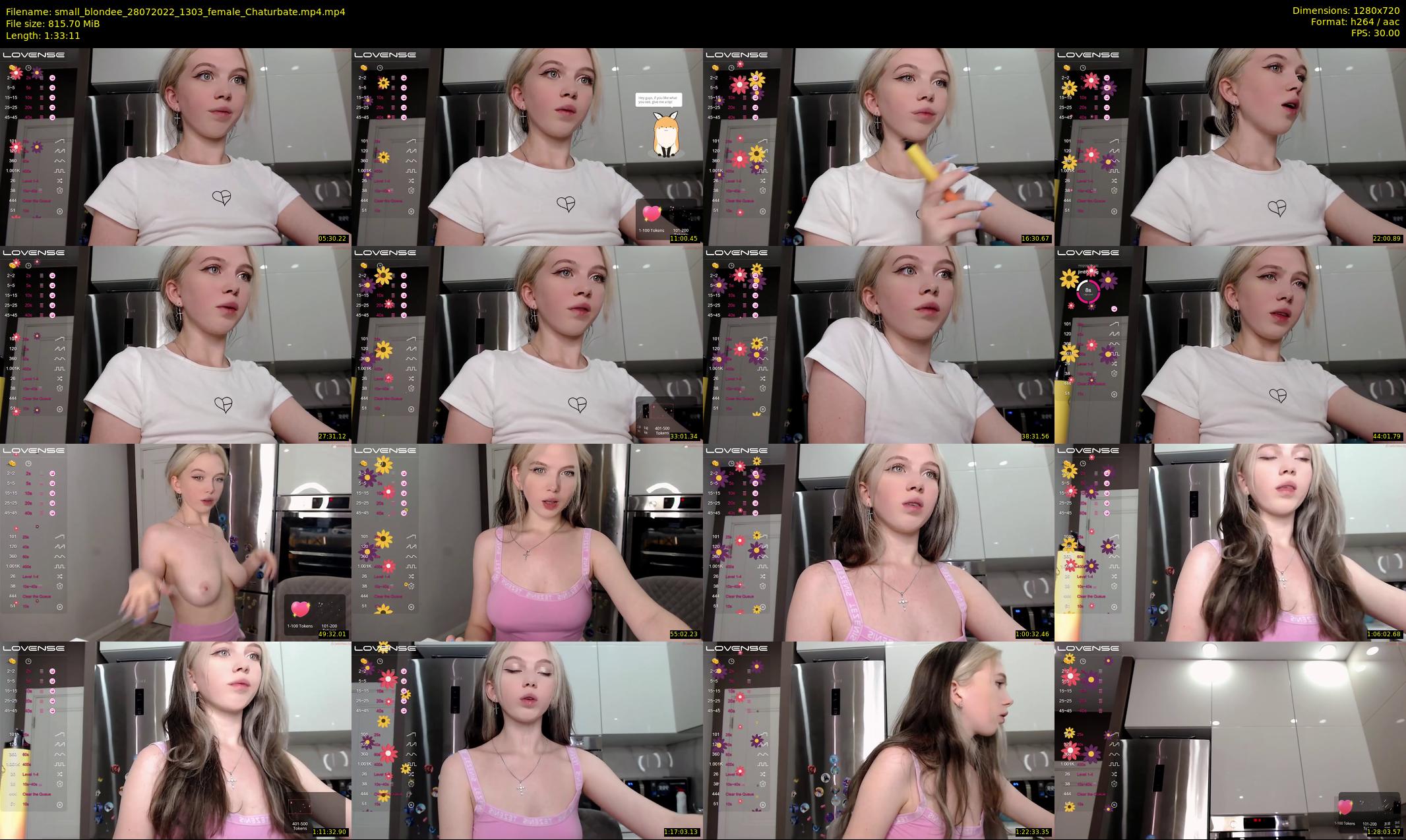 small_blondee — 94 minute Chaturbate female cam show recording, 720p, Jul 28, 2022
