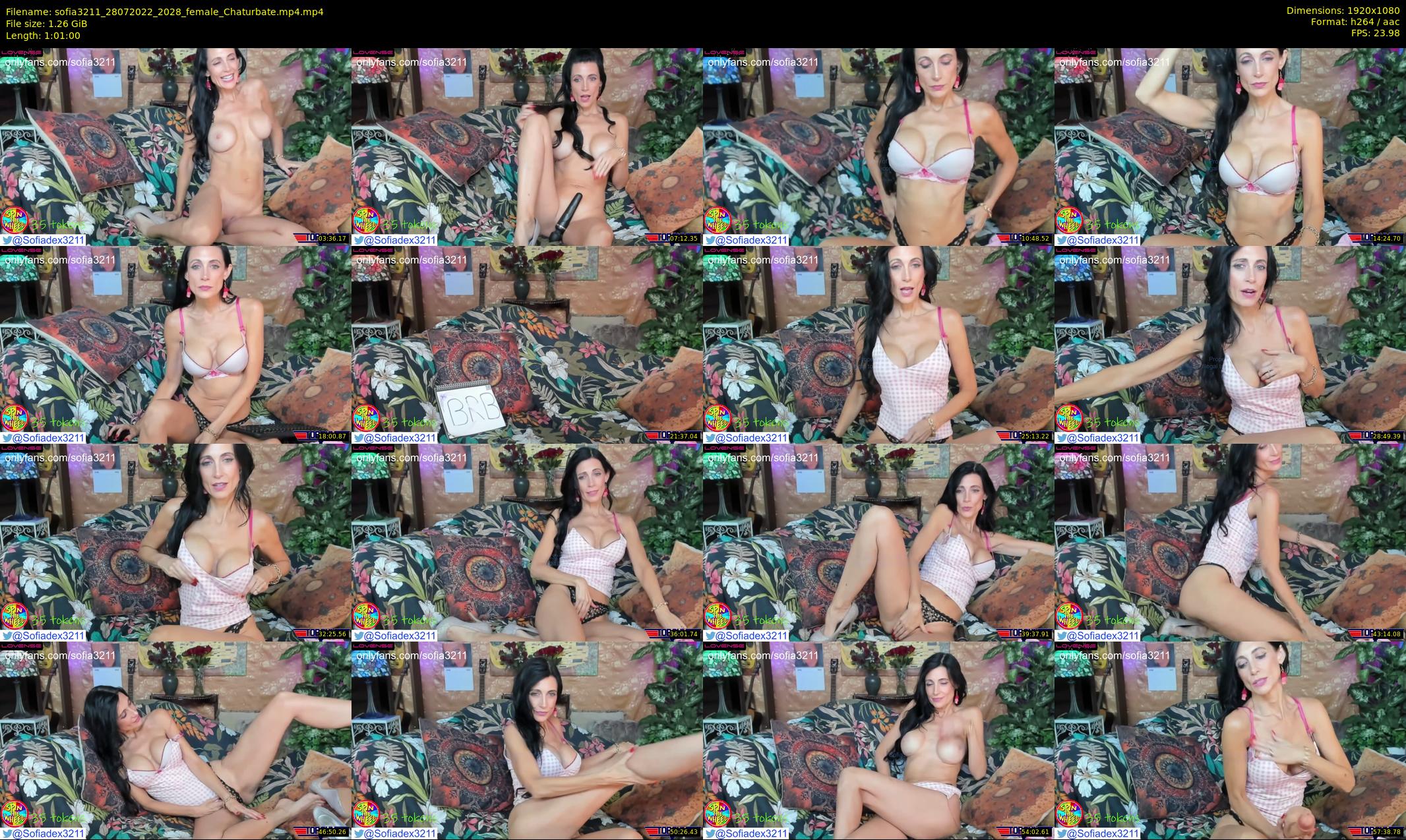 sofia3211 — 61 minute Chaturbate couple cam show recording, 1080p, Jul 28, 2022