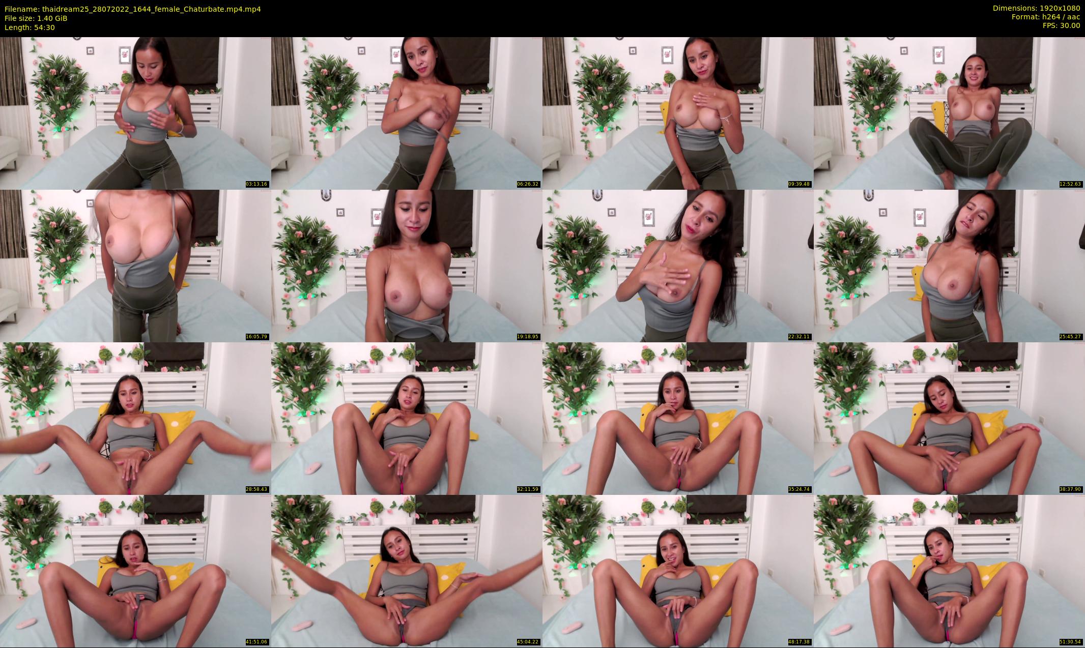 thaidream25 — 55 minute Chaturbate female cam show recording, 1080p, Jul 28, 2022