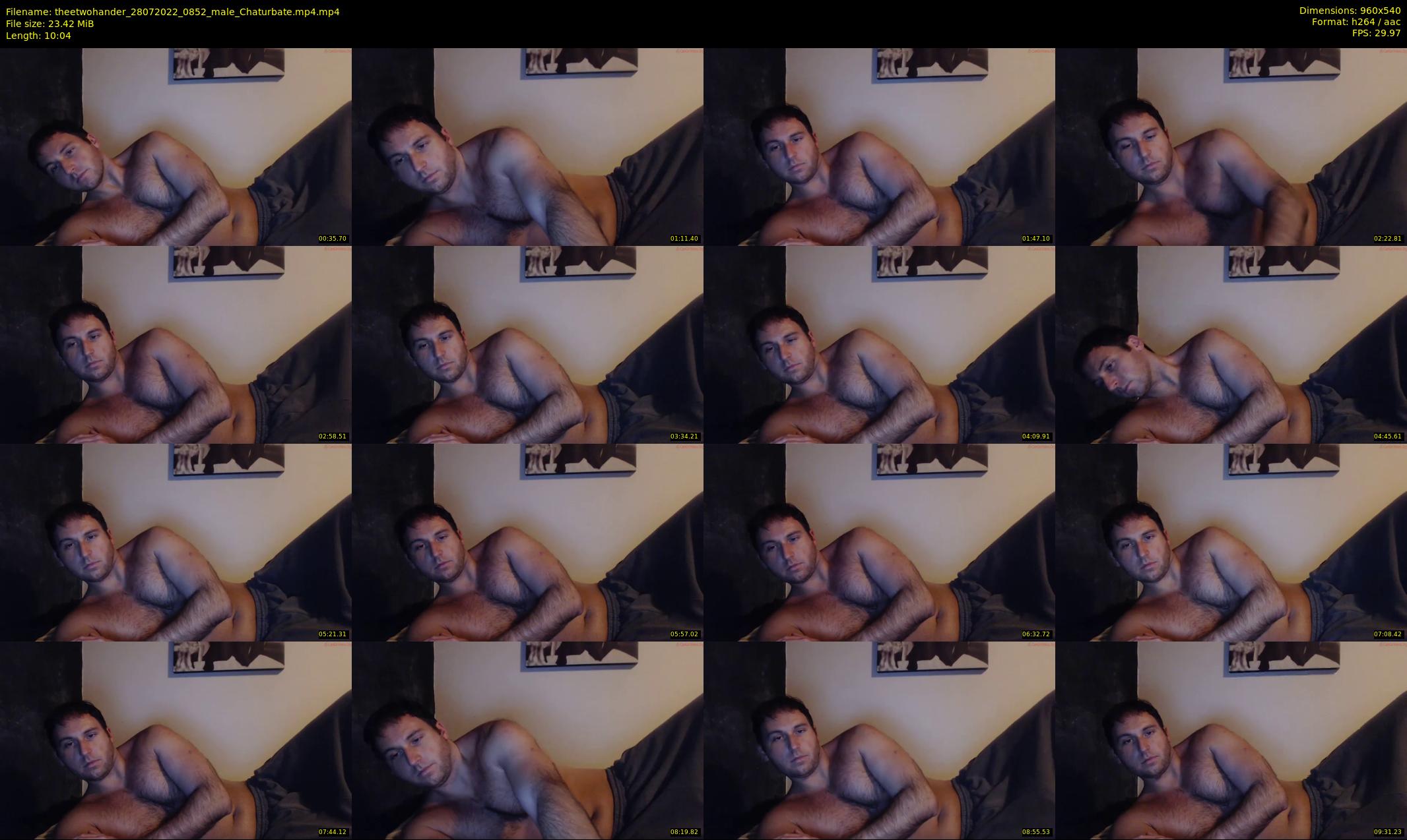 theetwohander — 11 minute Chaturbate male cam show recording, 480p, Jul 28, 2022