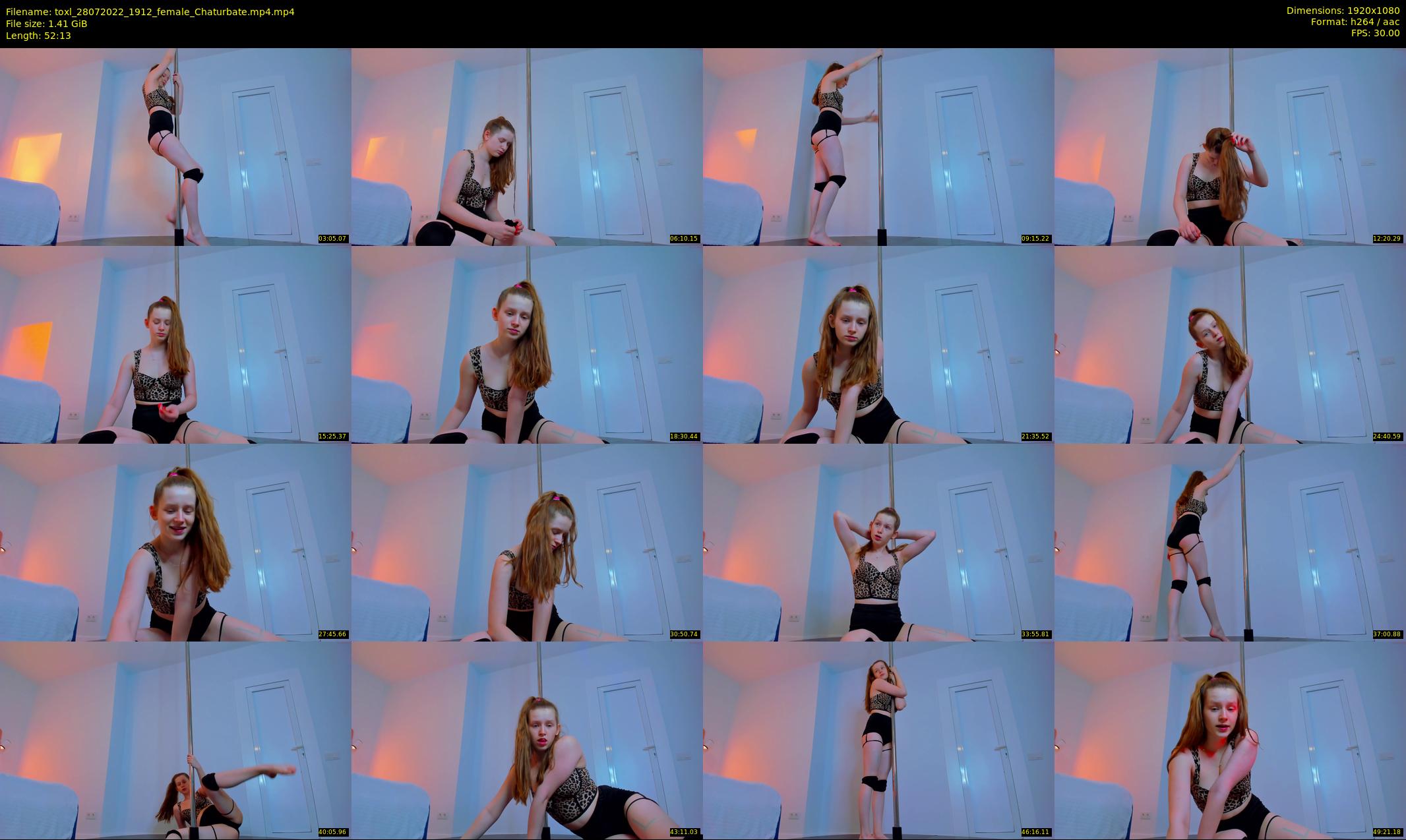 toxl — 53 minute Chaturbate female cam show recording, 1080p, Jul 28, 2022
