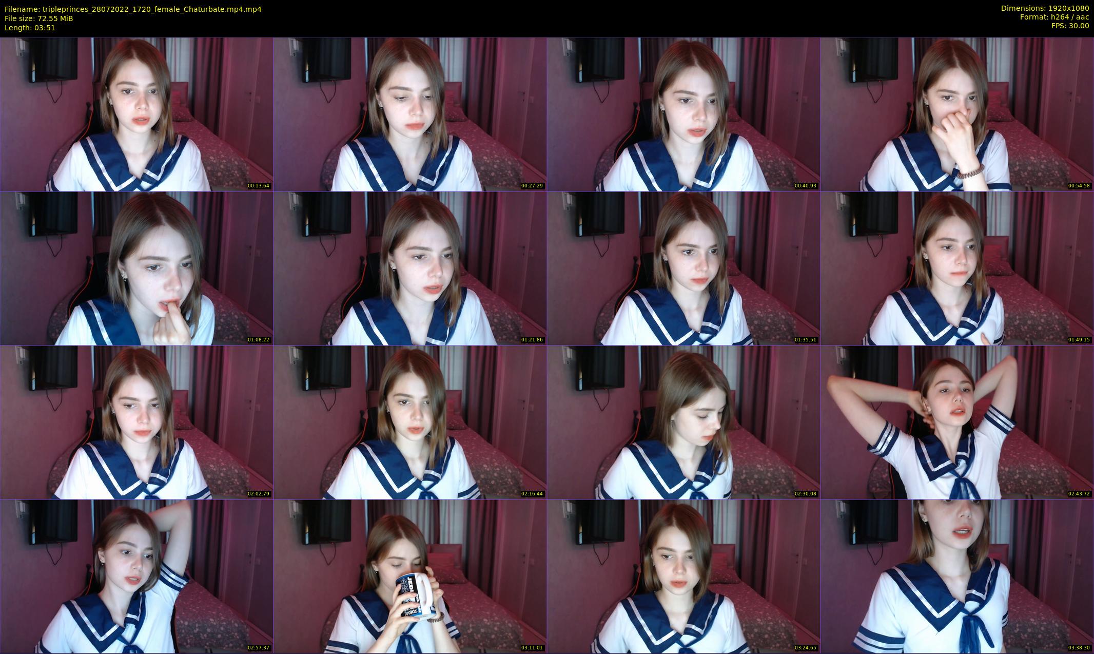 tripleprinces — 4 minute Chaturbate female cam show recording, 1080p, Jul 28, 2022