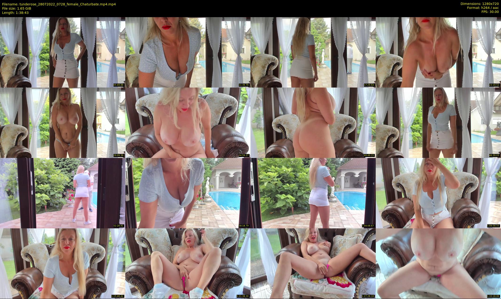 tunderose — 99 minute Chaturbate female cam show recording, 720p, Jul 28, 2022