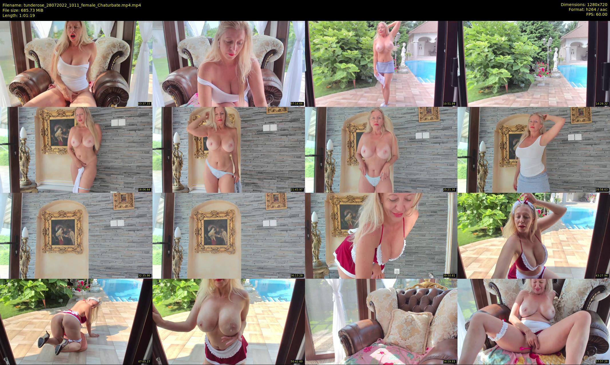 tunderose — 62 minute Chaturbate female cam show recording, 720p, Jul 28, 2022