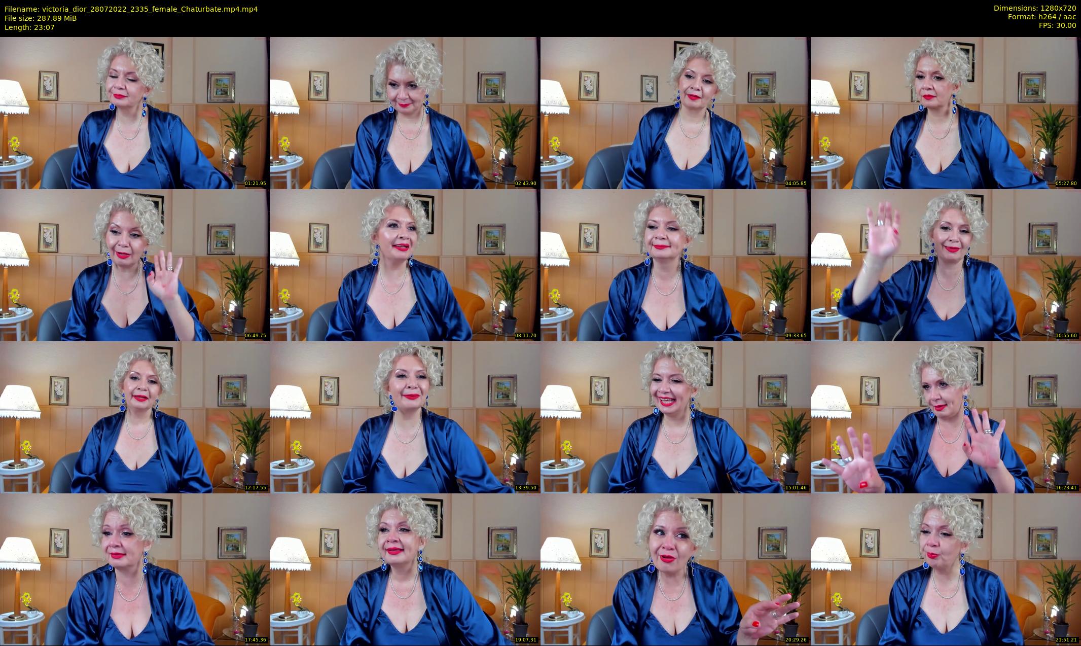 victoria_dior — 24 minute Chaturbate female cam show recording, 720p, Jul 28, 2022