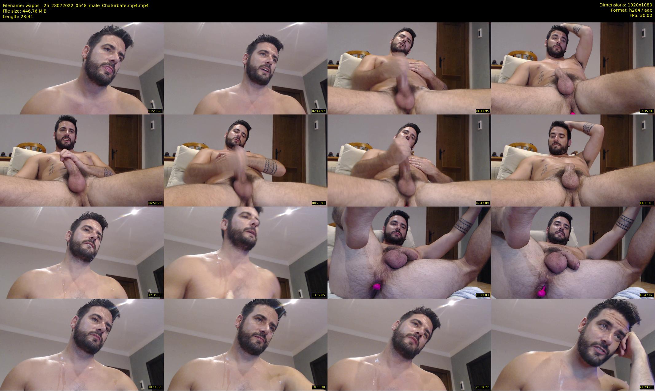 wapos__25 — 24 minute Chaturbate male cam show recording, 1080p, Jul 28, 2022