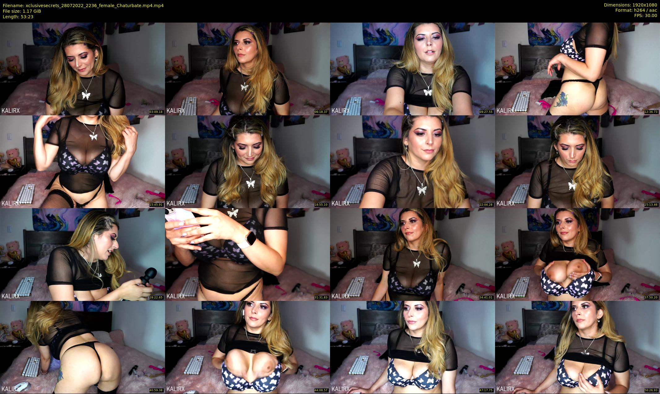 xclusivesecrets — 54 minute Chaturbate female cam show recording, 1080p, Jul 28, 2022
