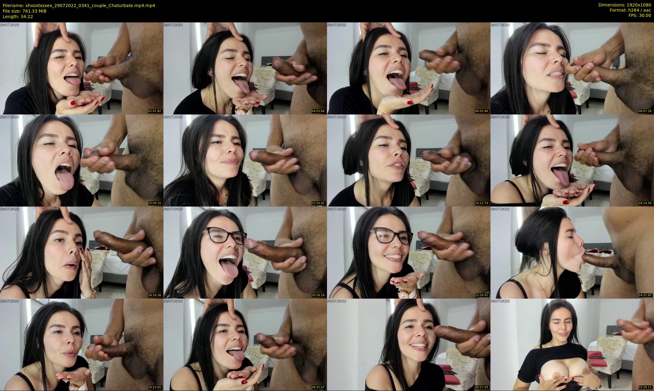 xhxoxtxsxex — 35 minute Chaturbate couple cam show recording, 1080p, Jul 29, 2022