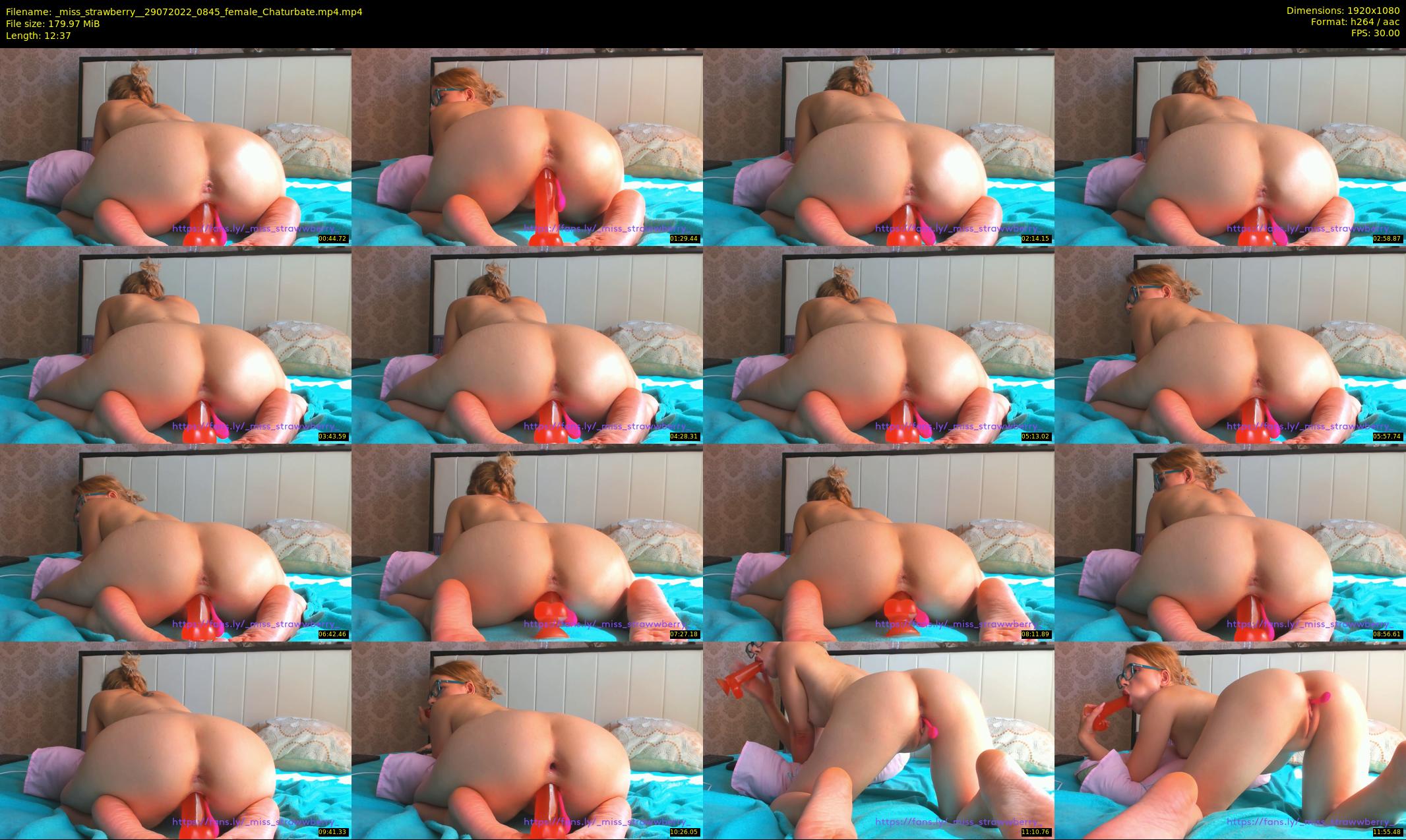_miss_strawberry_ — 13 minute Chaturbate female cam show recording, 1080p, Jul 29, 2022