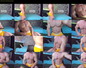 adam_muscle_ — 54 minute Chaturbate male cam show recording, 1080p, Jul 29, 2022