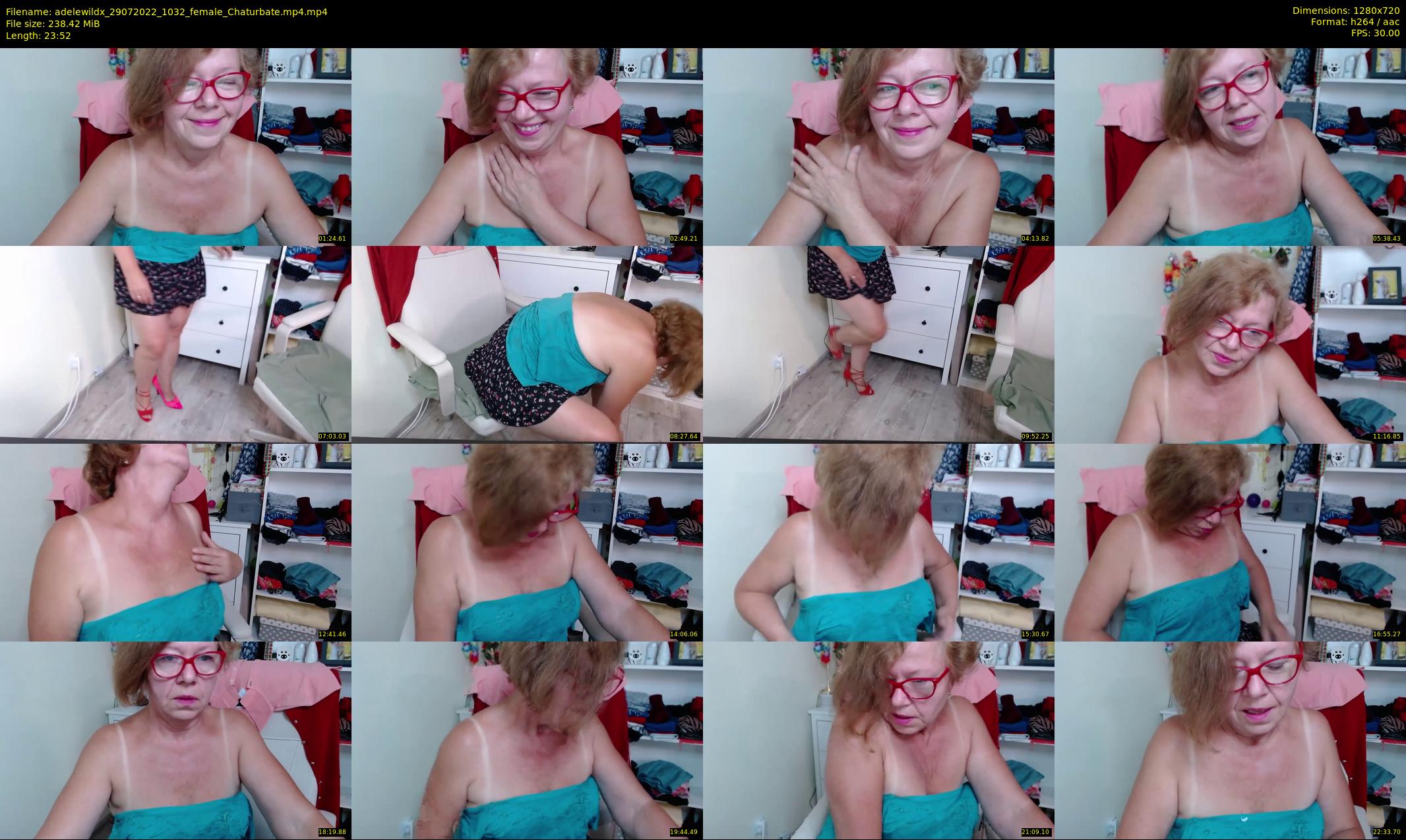 adelewildx — 24 minute Chaturbate female cam show recording, 720p, Jul 29, 2022