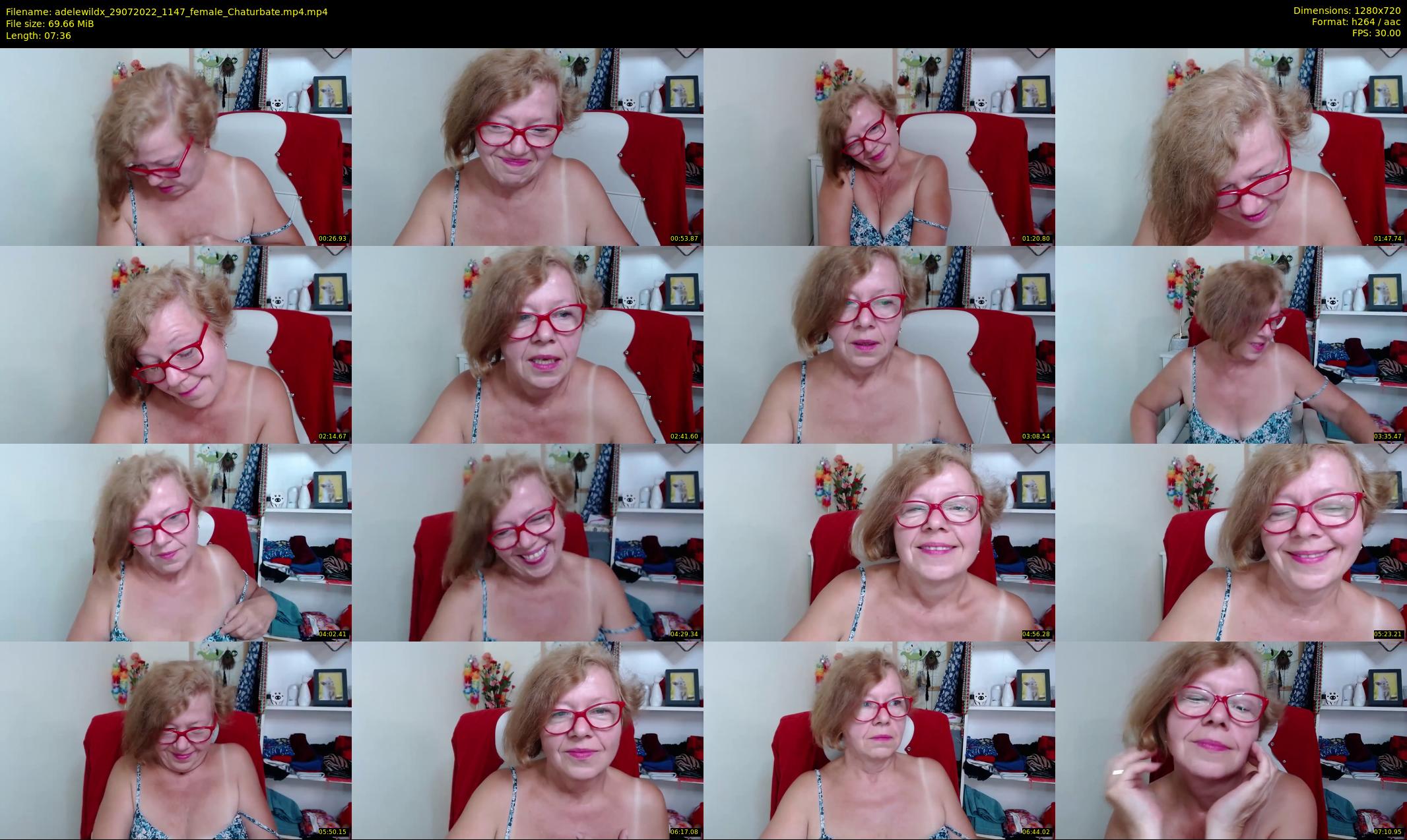 adelewildx — 8 minute Chaturbate female cam show recording, 720p, Jul 29, 2022