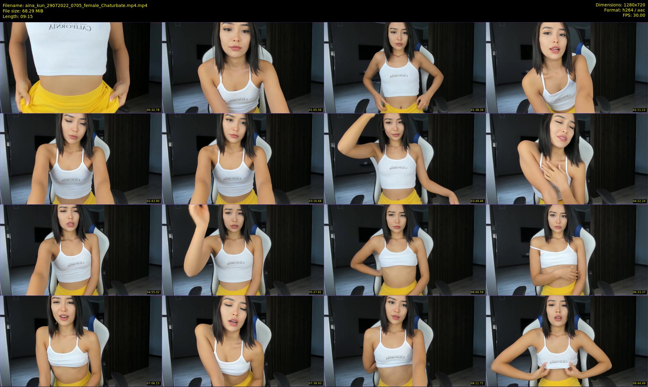aina_kun — 10 minute Chaturbate female cam show recording, 720p, Jul 29, 2022