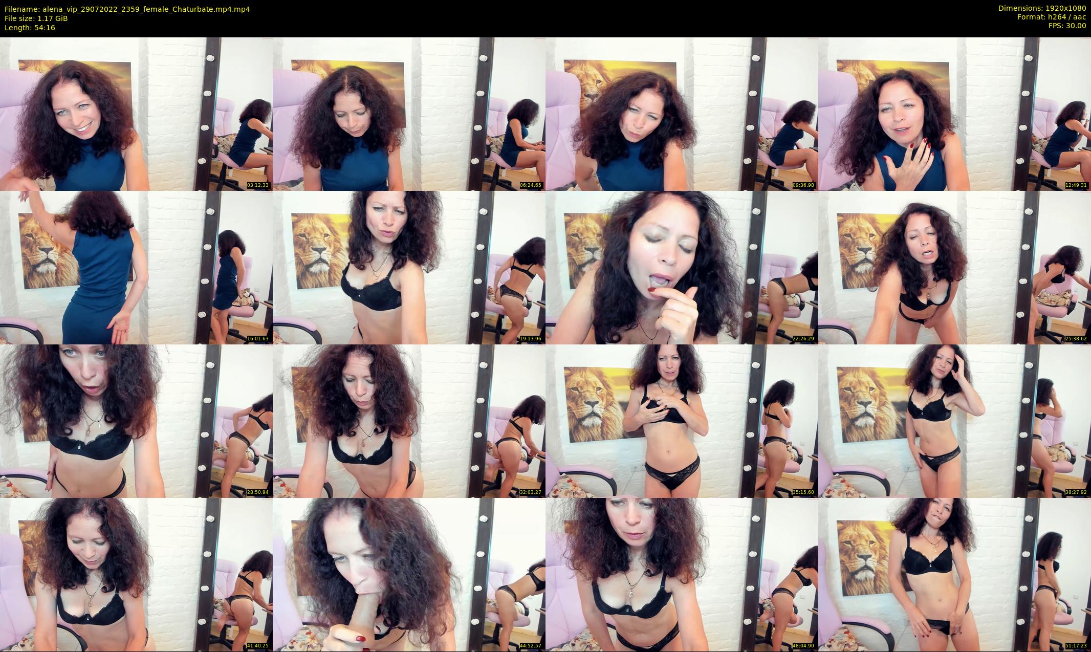 alena_vip — 55 minute Chaturbate female cam show recording, 1080p, Jul 29, 2022