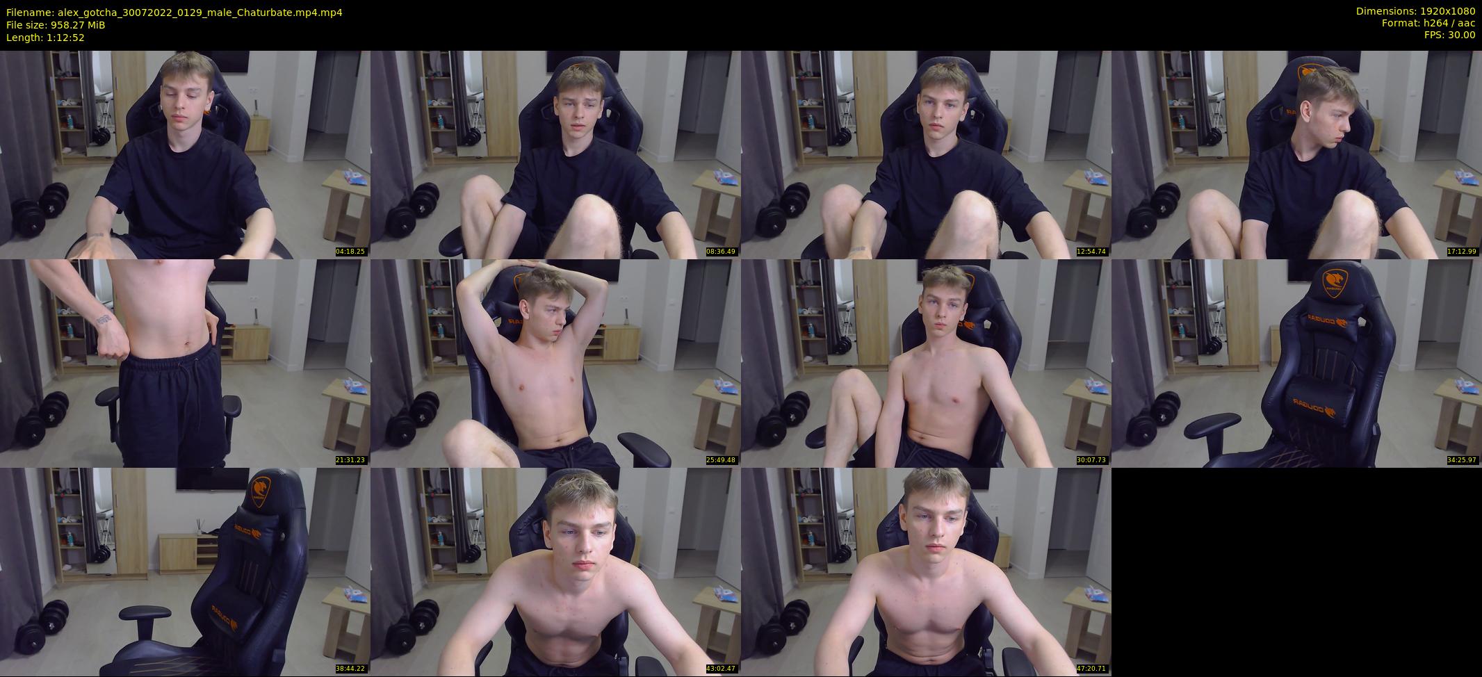 alex_gotcha — 73 minute Chaturbate male cam show recording, 1080p, Jul 30, 2022