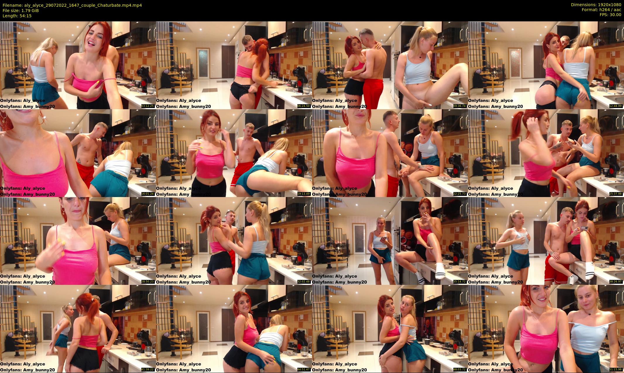 aly_alyce — 55 minute Chaturbate female cam show recording, 1080p, Jul 29, 2022