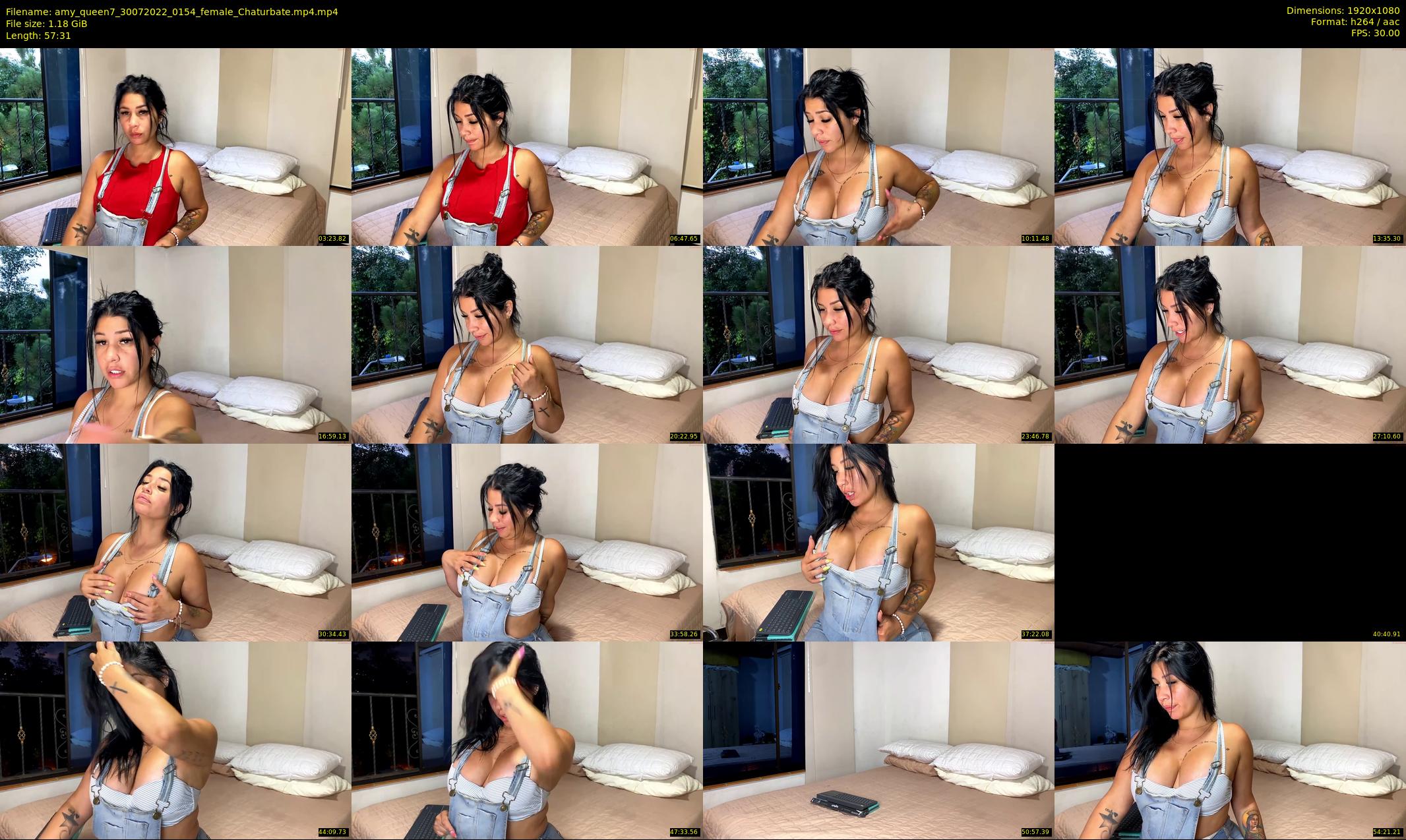 amy_queen7 — 58 minute Chaturbate female cam show recording, 1080p, Jul 30, 2022