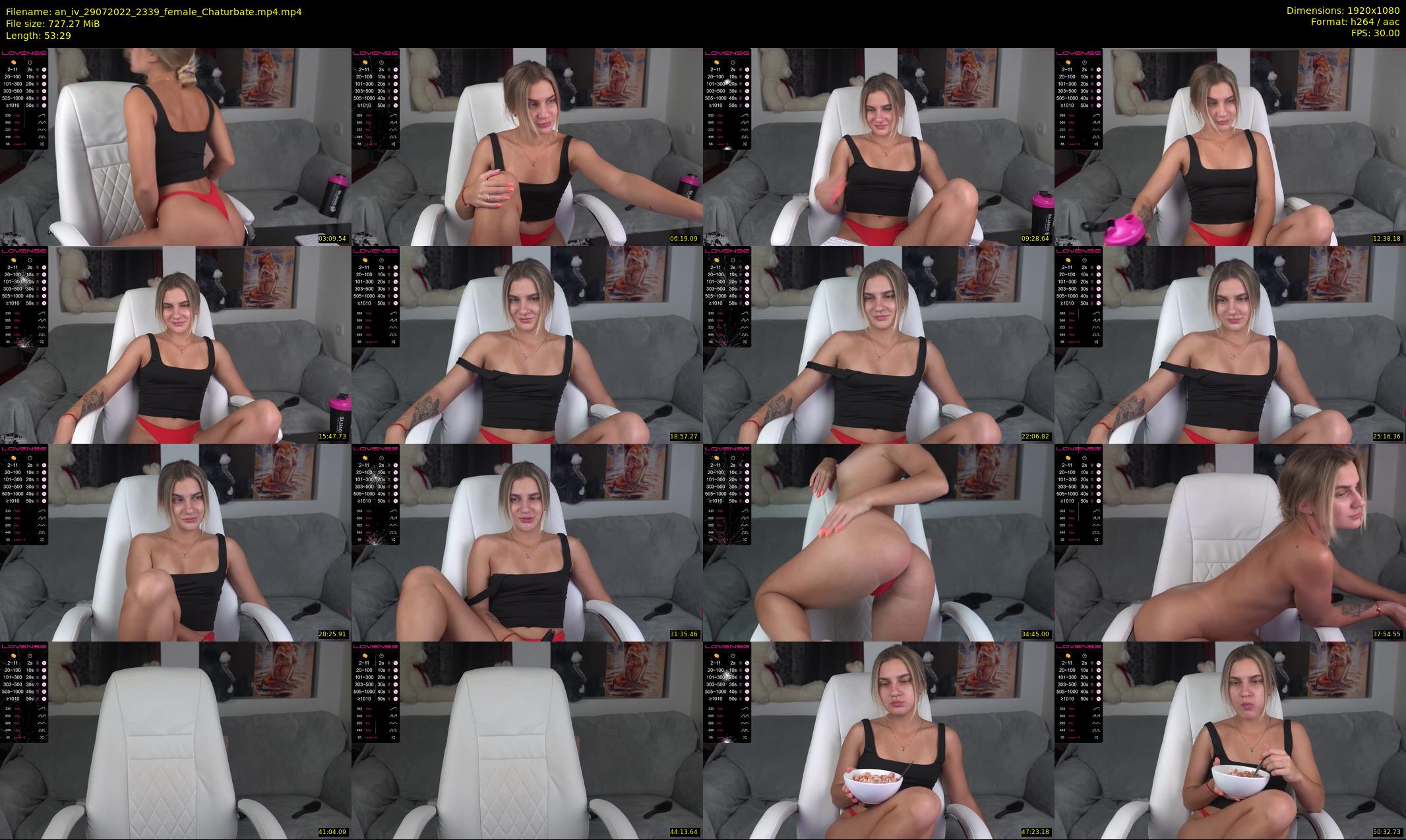 an_iv — 54 minute Chaturbate female cam show recording, 1080p, Jul 29, 2022
