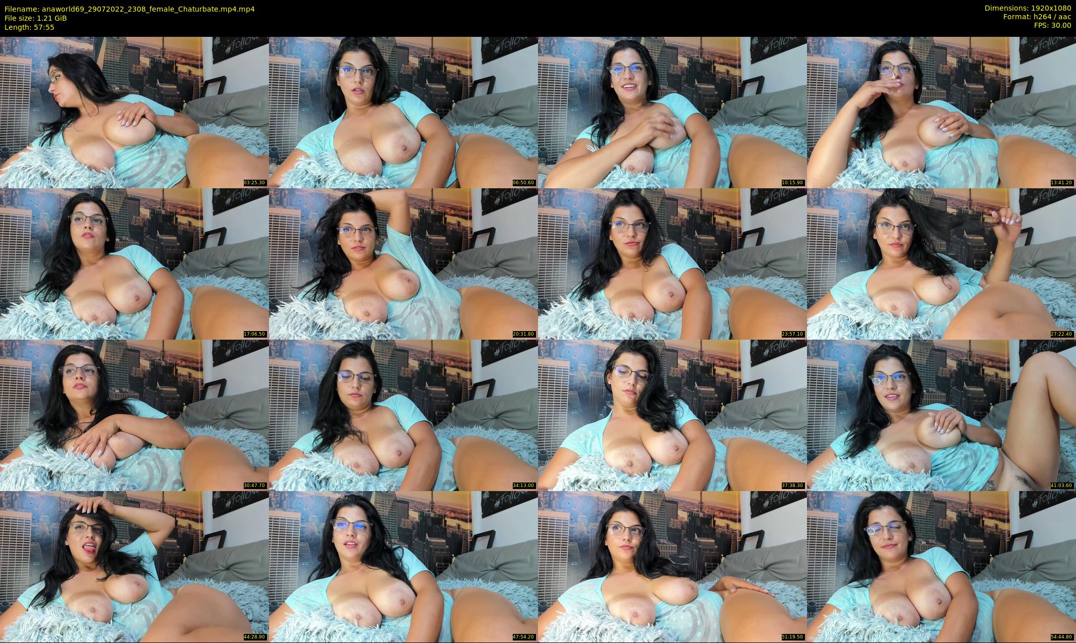 anaworld69 — 58 minute Chaturbate female cam show recording, 1080p, Jul 29, 2022
