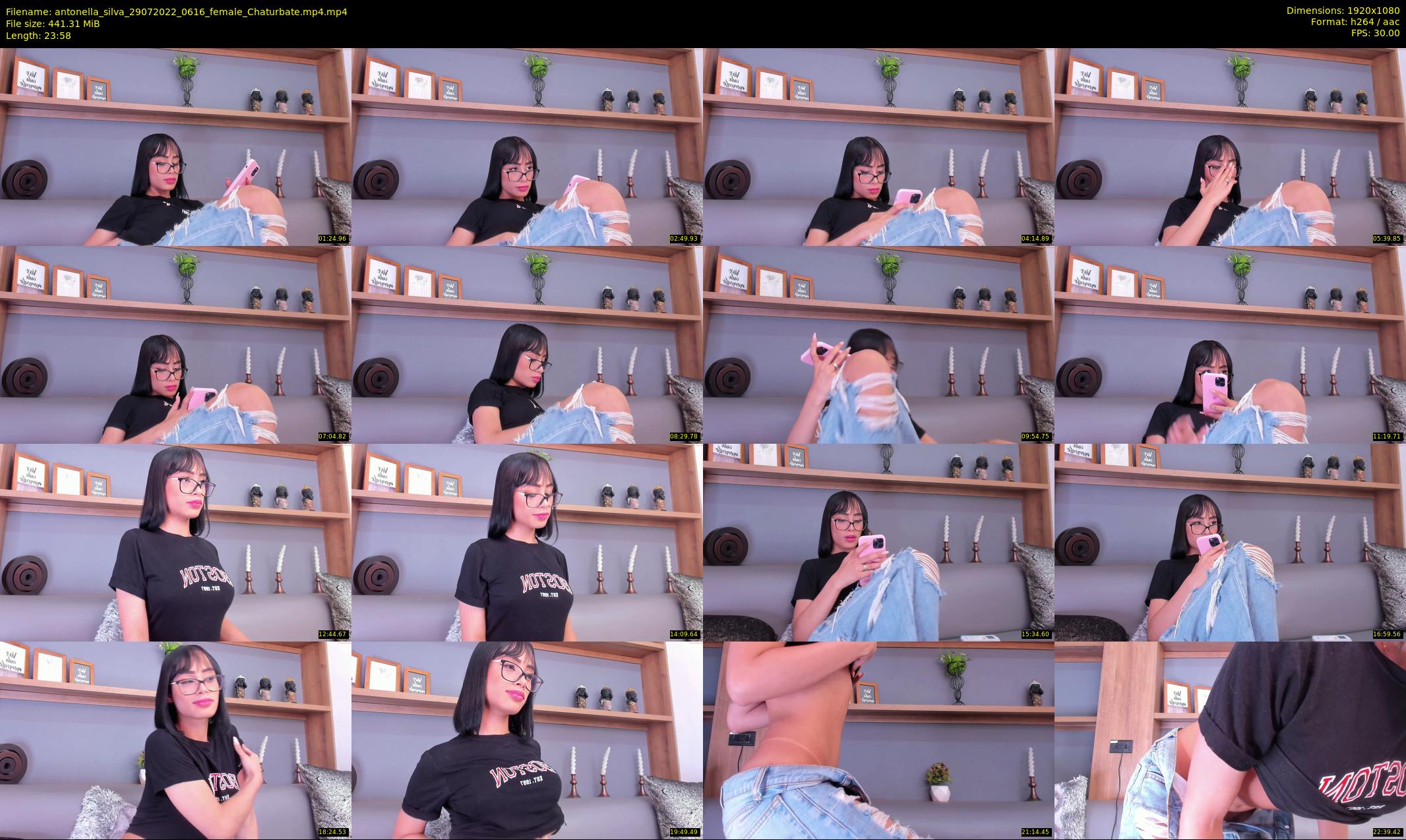 antonella_silva — 24 minute Chaturbate female cam show recording, 1080p, Jul 29, 2022