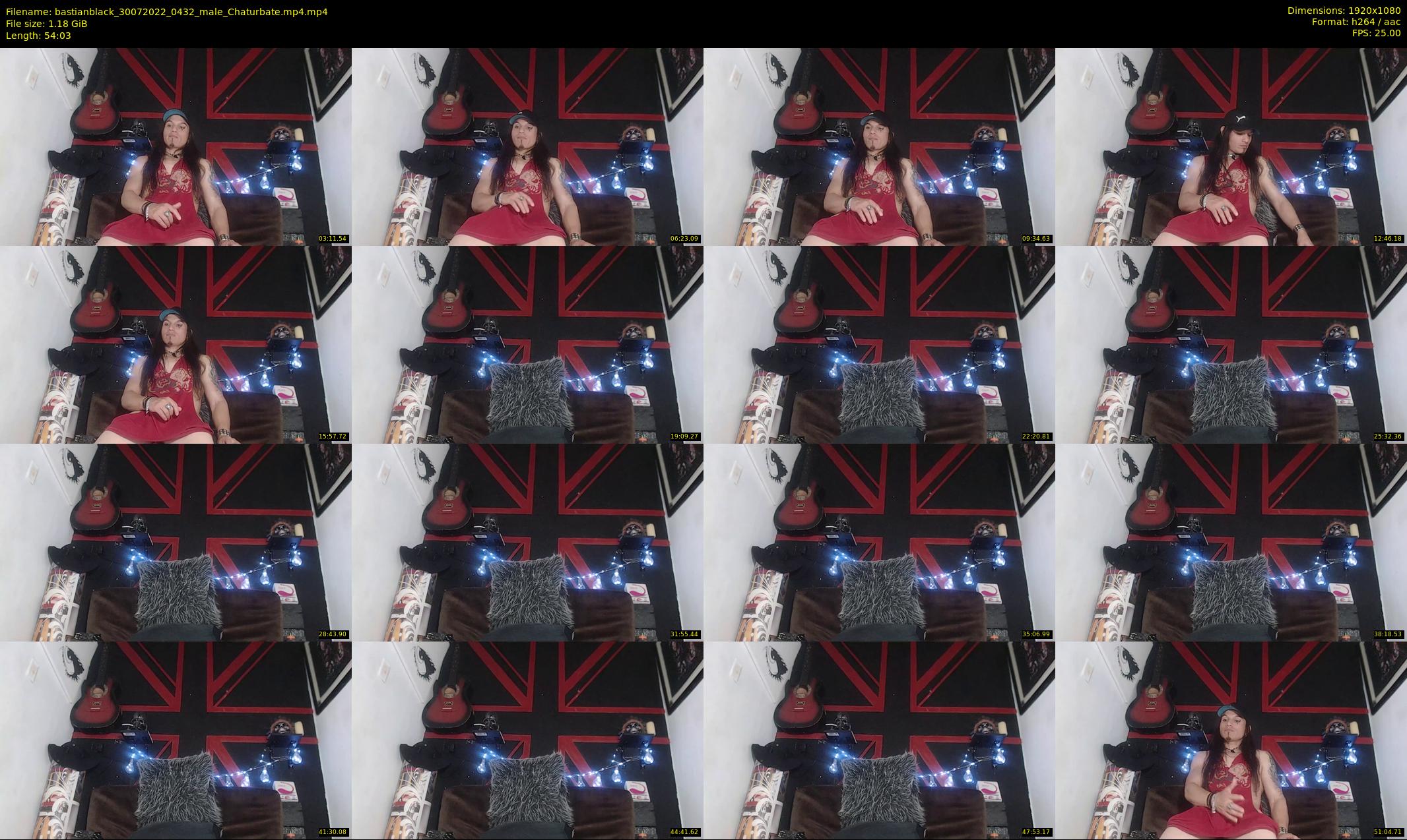 bastianblack — 55 minute Chaturbate male cam show recording, 1080p, Jul 30, 2022