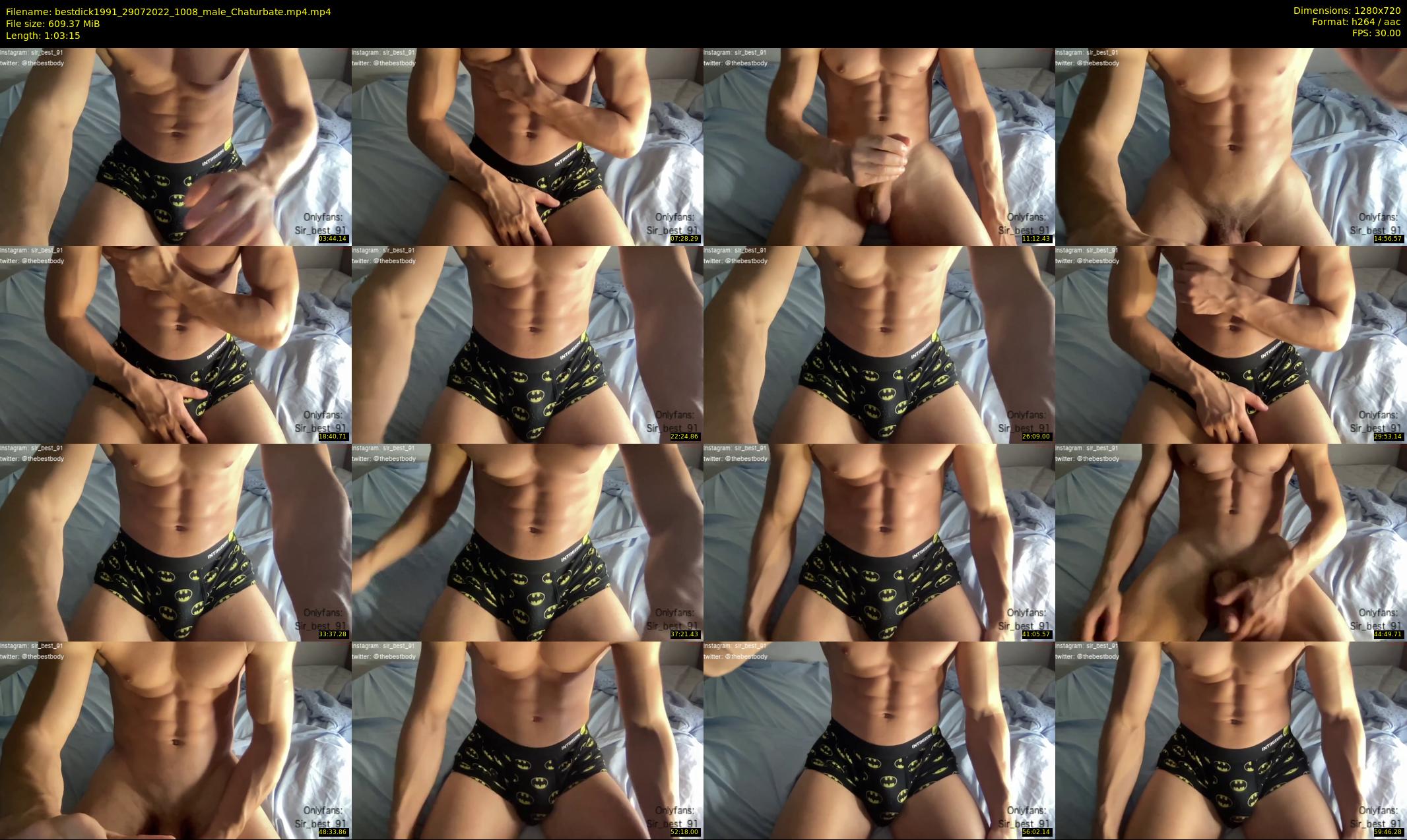 bestdick1991 — 64 minute Chaturbate male cam show recording, 720p, Jul 29, 2022