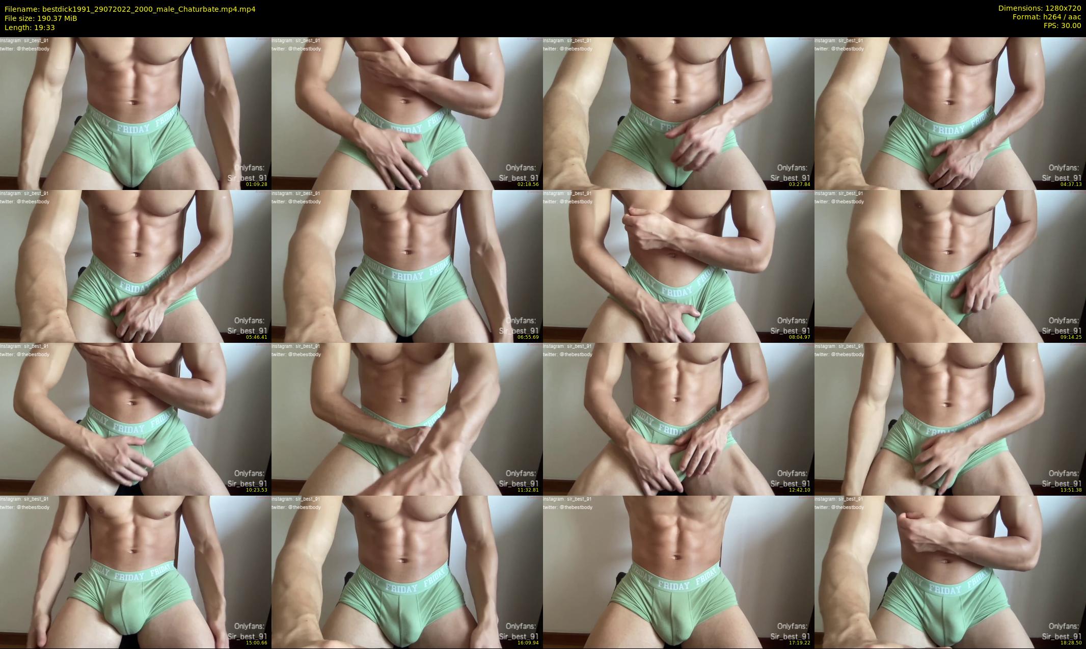 bestdick1991 — 20 minute Chaturbate male cam show recording, 720p, Jul 29, 2022
