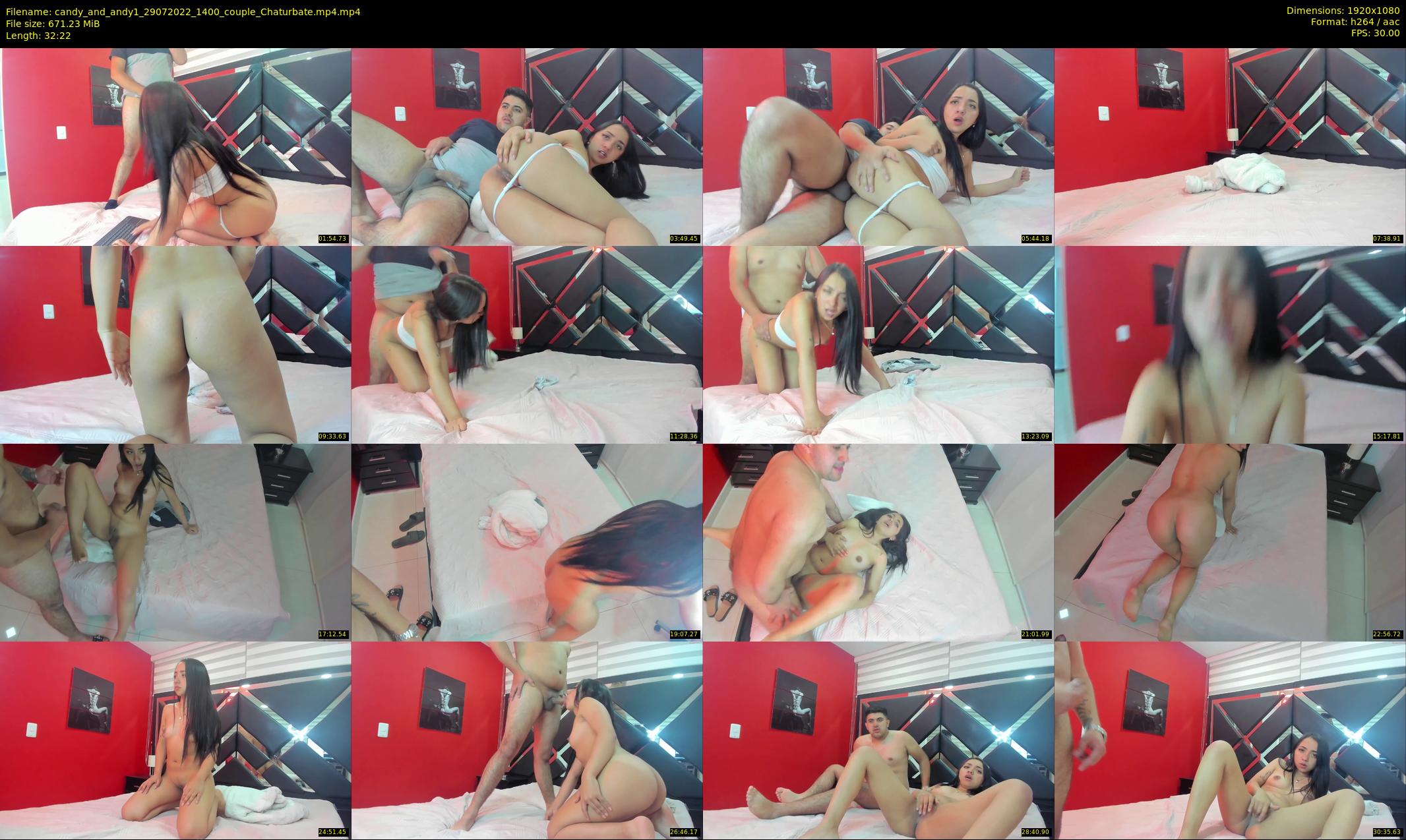 candy_and_andy1 — 33 minute Chaturbate couple cam show recording, 1080p, Jul 29, 2022