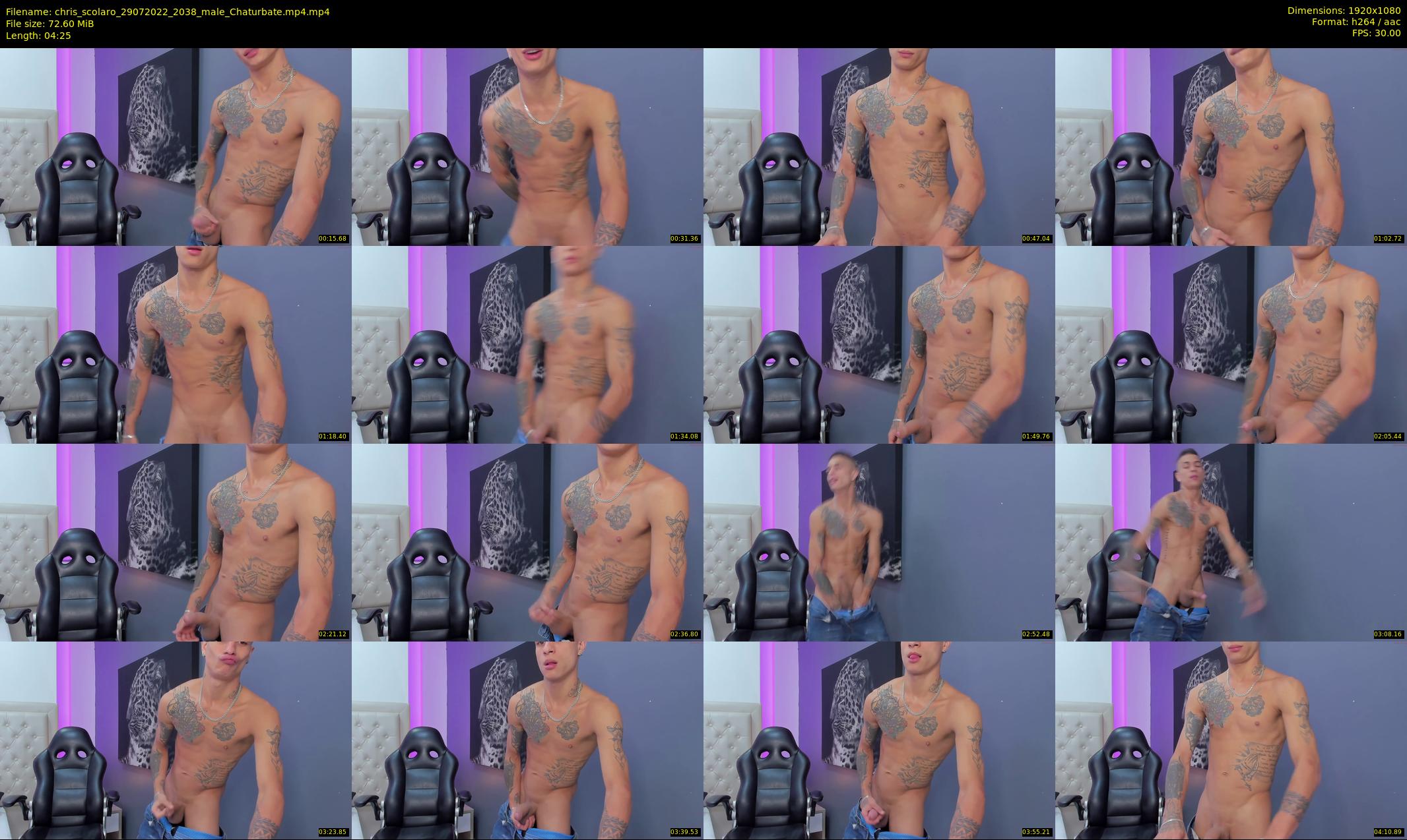 chris_scolaro — 5 minute Chaturbate male cam show recording, 1080p, Jul 29, 2022