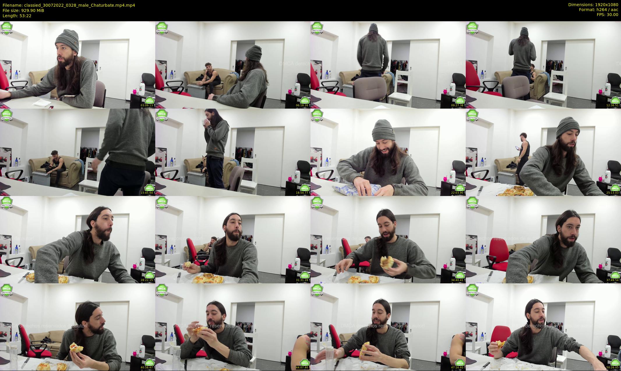 classied — 54 minute Chaturbate male cam show recording, 1080p, Jul 30, 2022