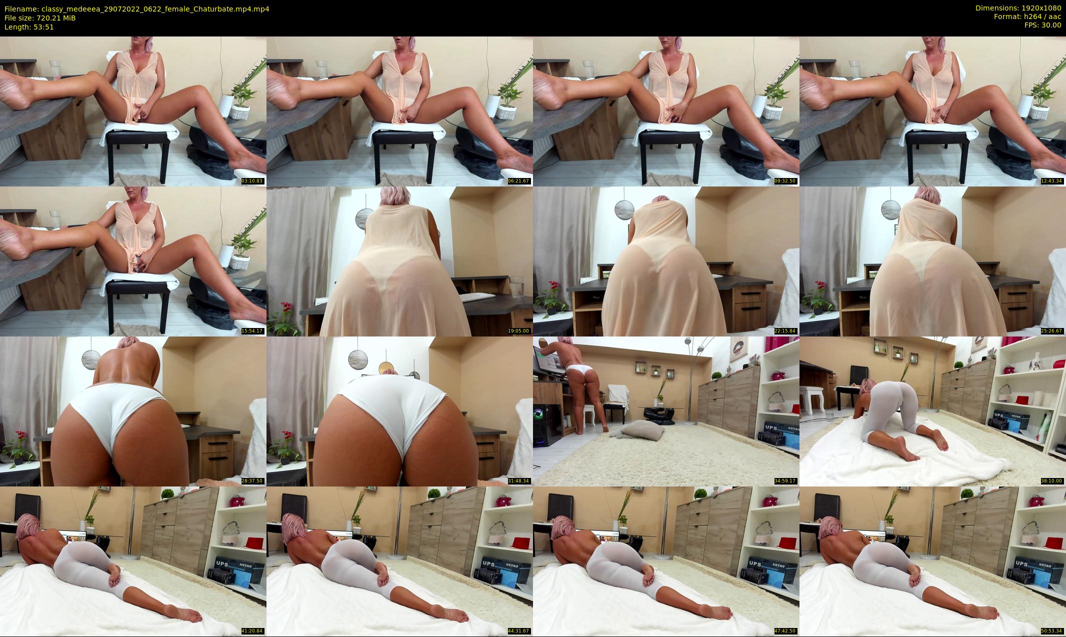 classy_medeeea — 54 minute Chaturbate female cam show recording, 1080p, Jul 29, 2022