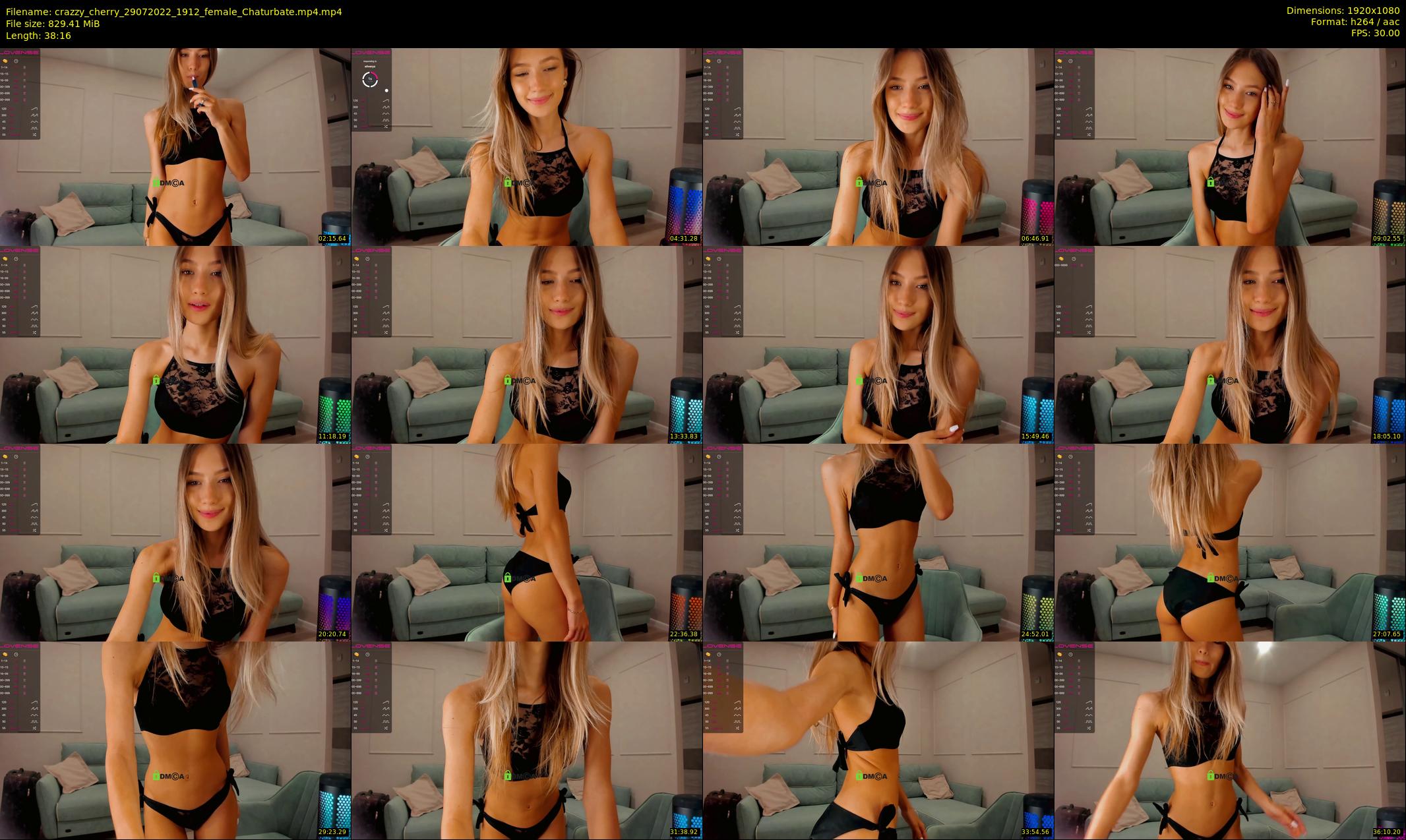 crazzy_cherry — 39 minute Chaturbate female cam show recording, 1080p, Jul 29, 2022