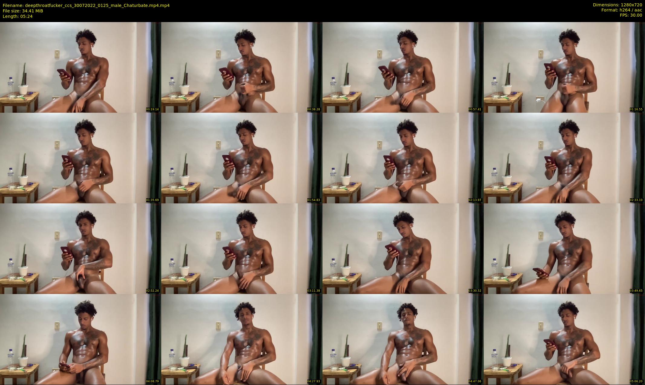 deepthroatfucker_ccs — 6 minute Chaturbate male cam show recording, 720p, Jul 30, 2022