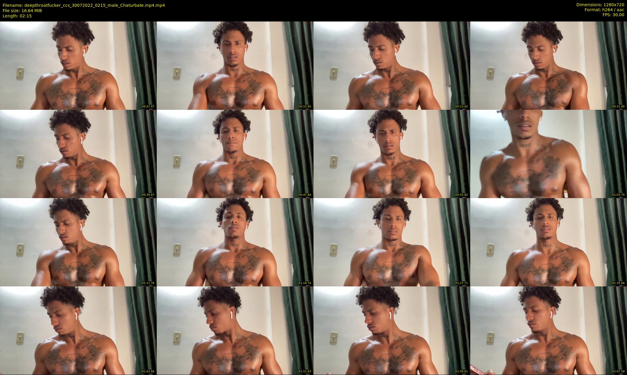 deepthroatfucker_ccs — 3 minute Chaturbate male cam show recording, 720p, Jul 30, 2022