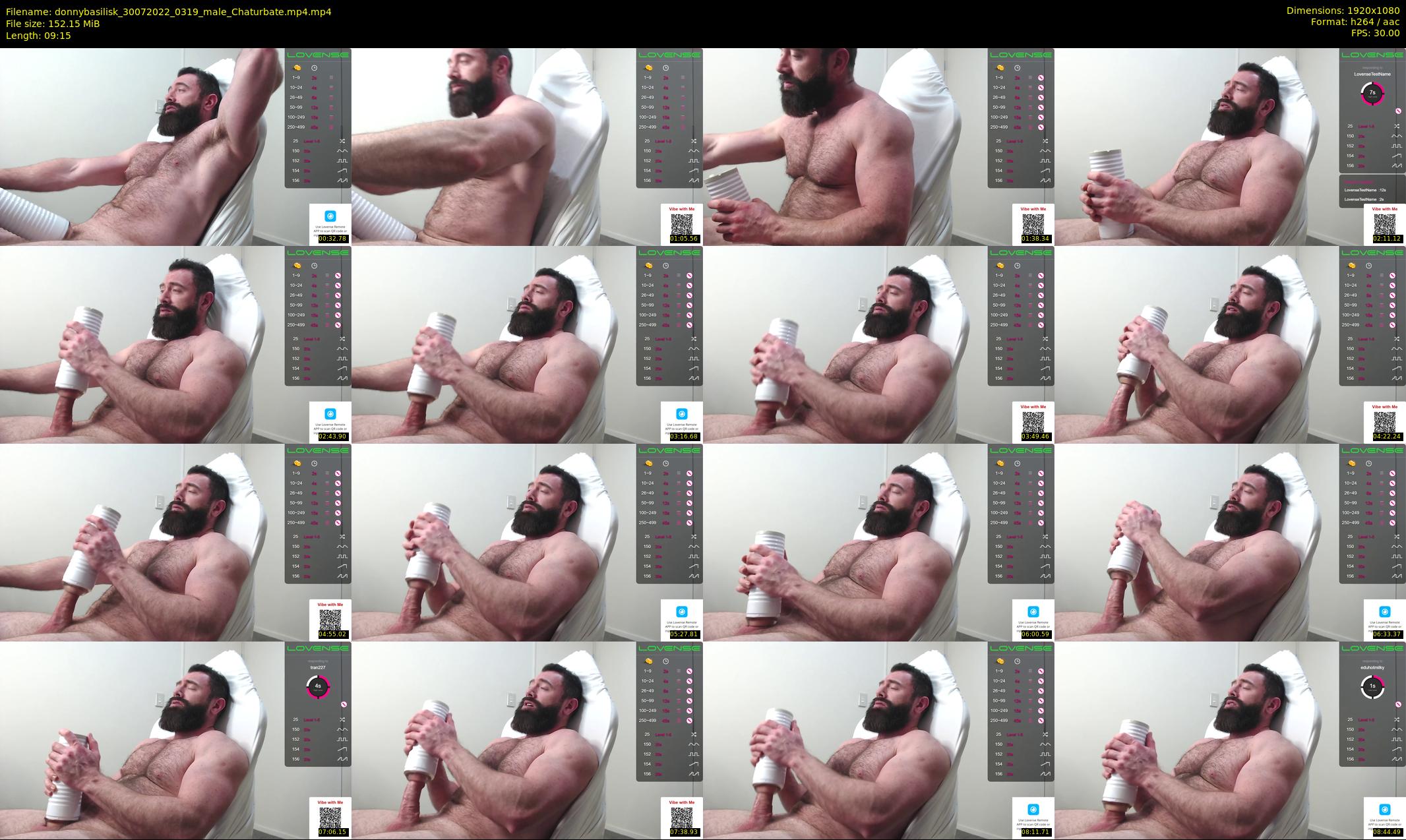 donnybasilisk — 10 minute Chaturbate male cam show recording, 1080p, Jul 30, 2022