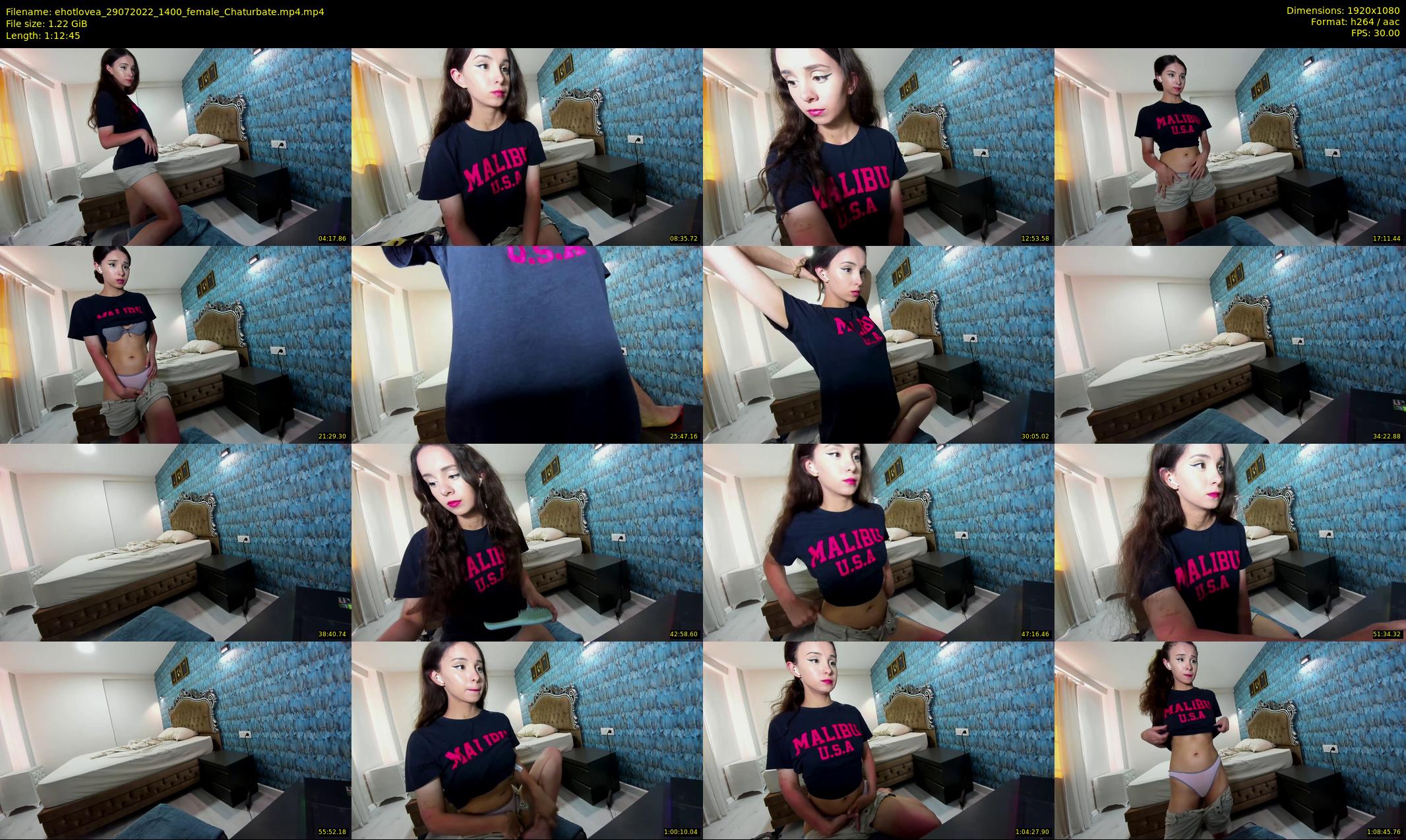 ehotlovea — 73 minute Chaturbate female cam show recording, 1080p, Jul 29, 2022