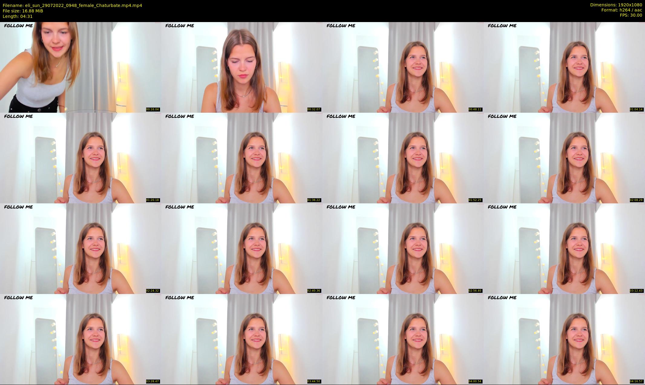 eli_sun — 5 minute Chaturbate female cam show recording, 1080p, Jul 29, 2022
