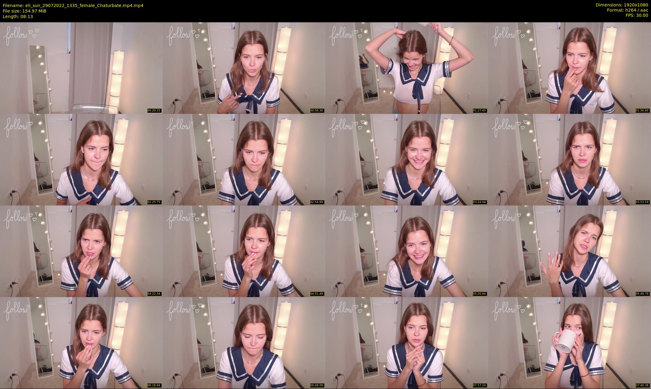 eli_sun — 9 minute Chaturbate female cam show recording, 1080p, Jul 29, 2022
