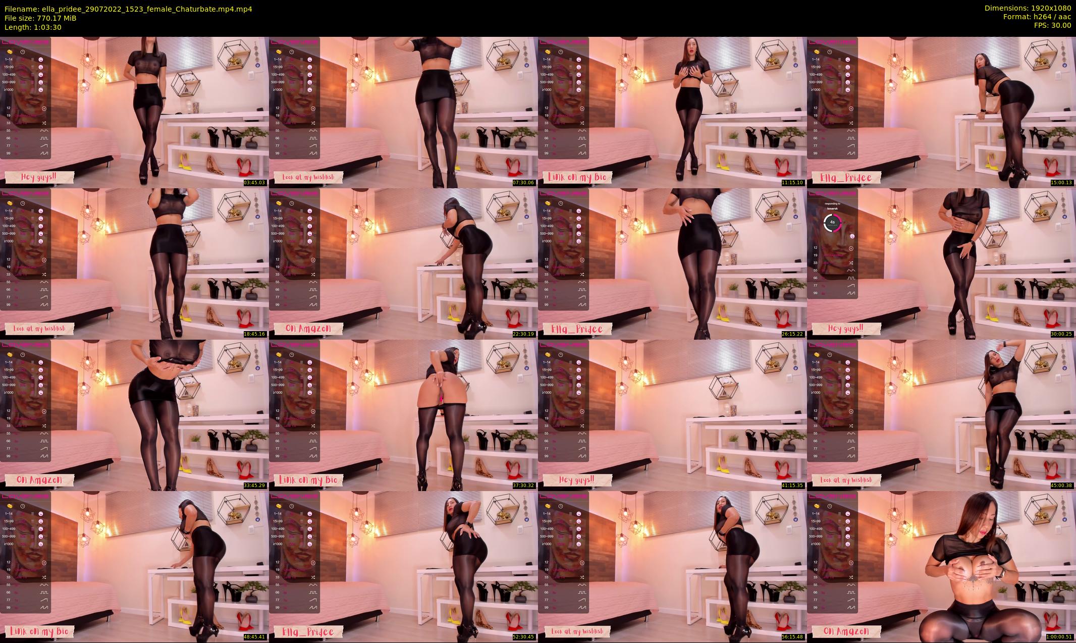 ella_pridee — 64 minute Chaturbate female cam show recording, 1080p, Jul 29, 2022