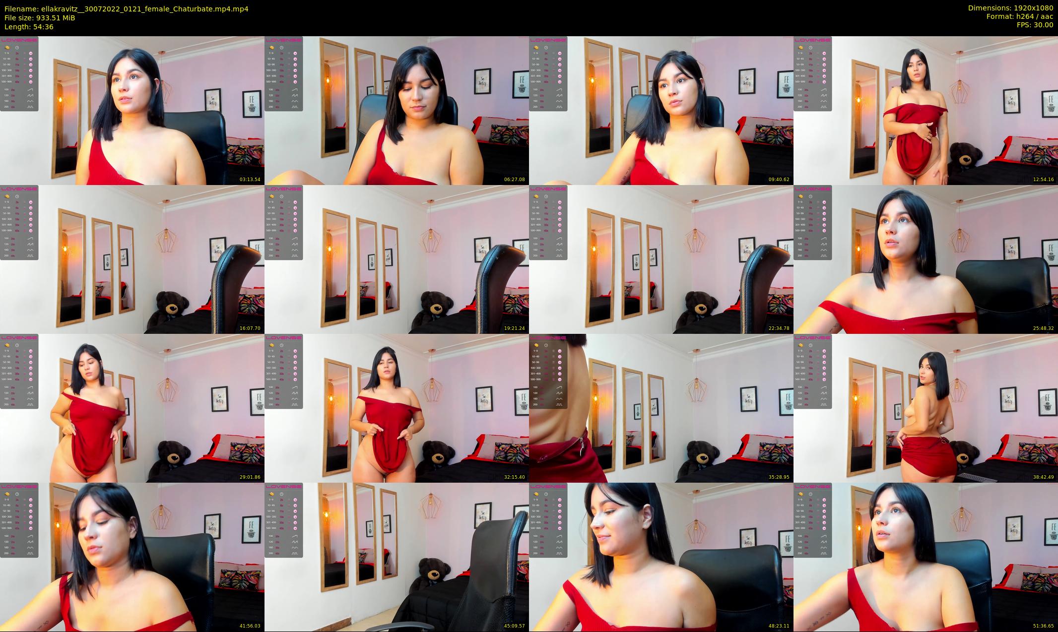 ellakravitz_ — 55 minute Chaturbate female cam show recording, 1080p, Jul 30, 2022