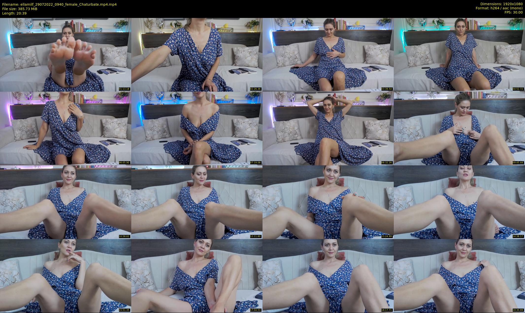 ellamilf — 21 minute Chaturbate female cam show recording, 1080p, Jul 29, 2022