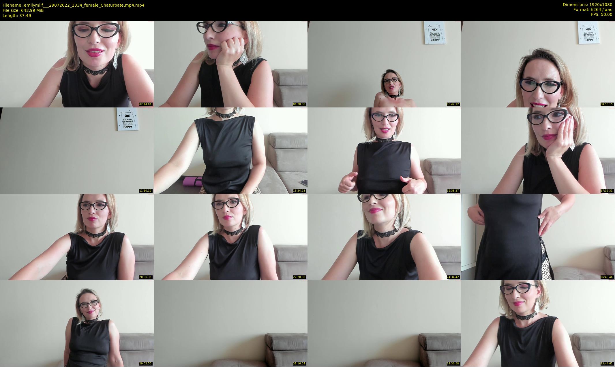 emilymilf__ — 38 minute Chaturbate female cam show recording, 1080p, Jul 29, 2022