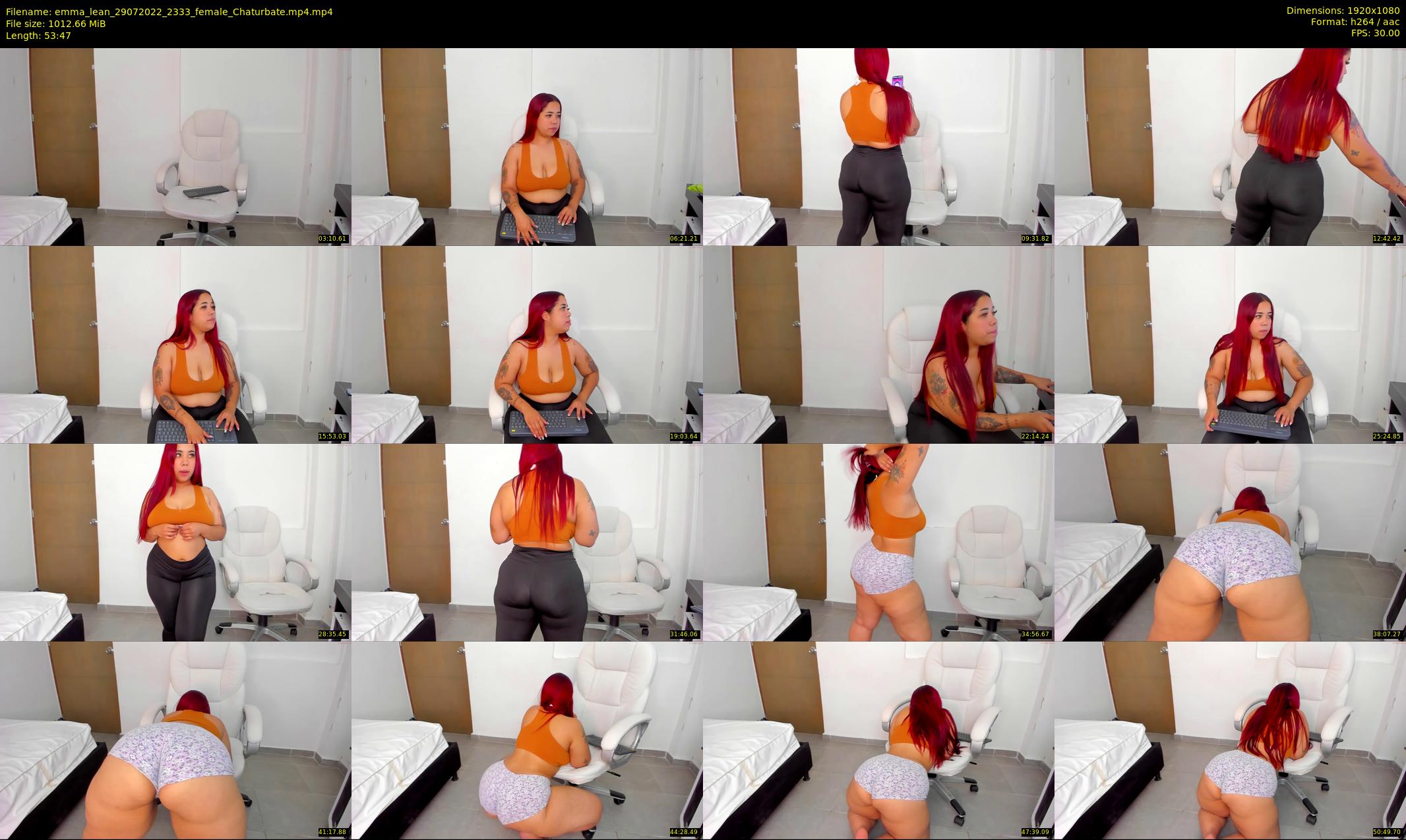 emma_lean — 54 minute Chaturbate female cam show recording, 1080p, Jul 29, 2022